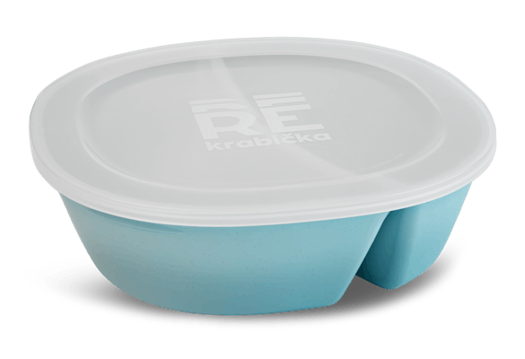 REkrabička je vyrobena z vysoce odolného, zdravotně nezávadného a recyklovatelného plastu