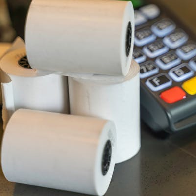 Účtenky na termo papíru (Zdroj: Canva gallery)