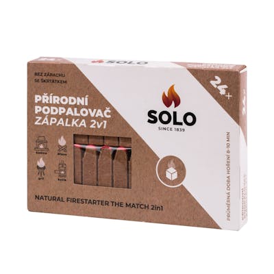Přírodní zápalky; zdroj foto: SOLO