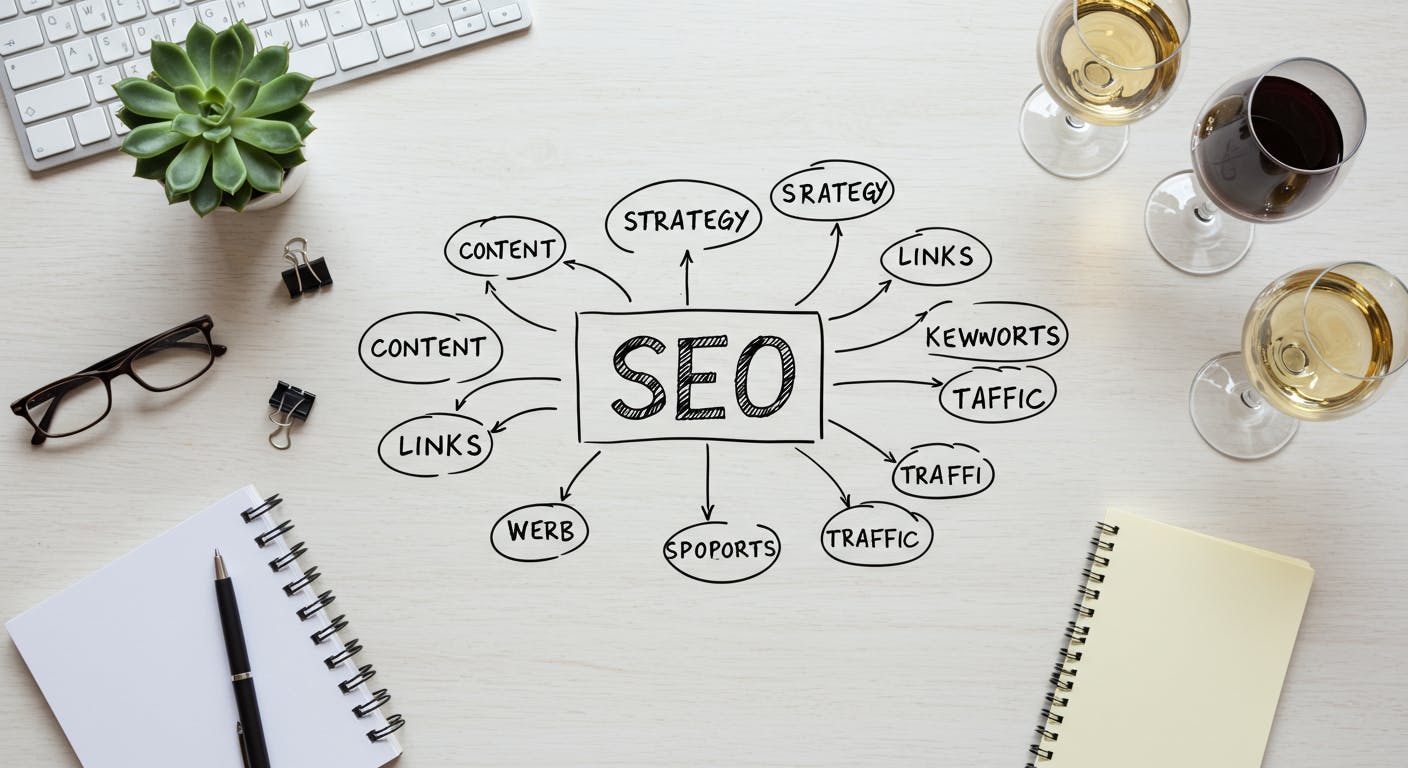 SEO + Wine
