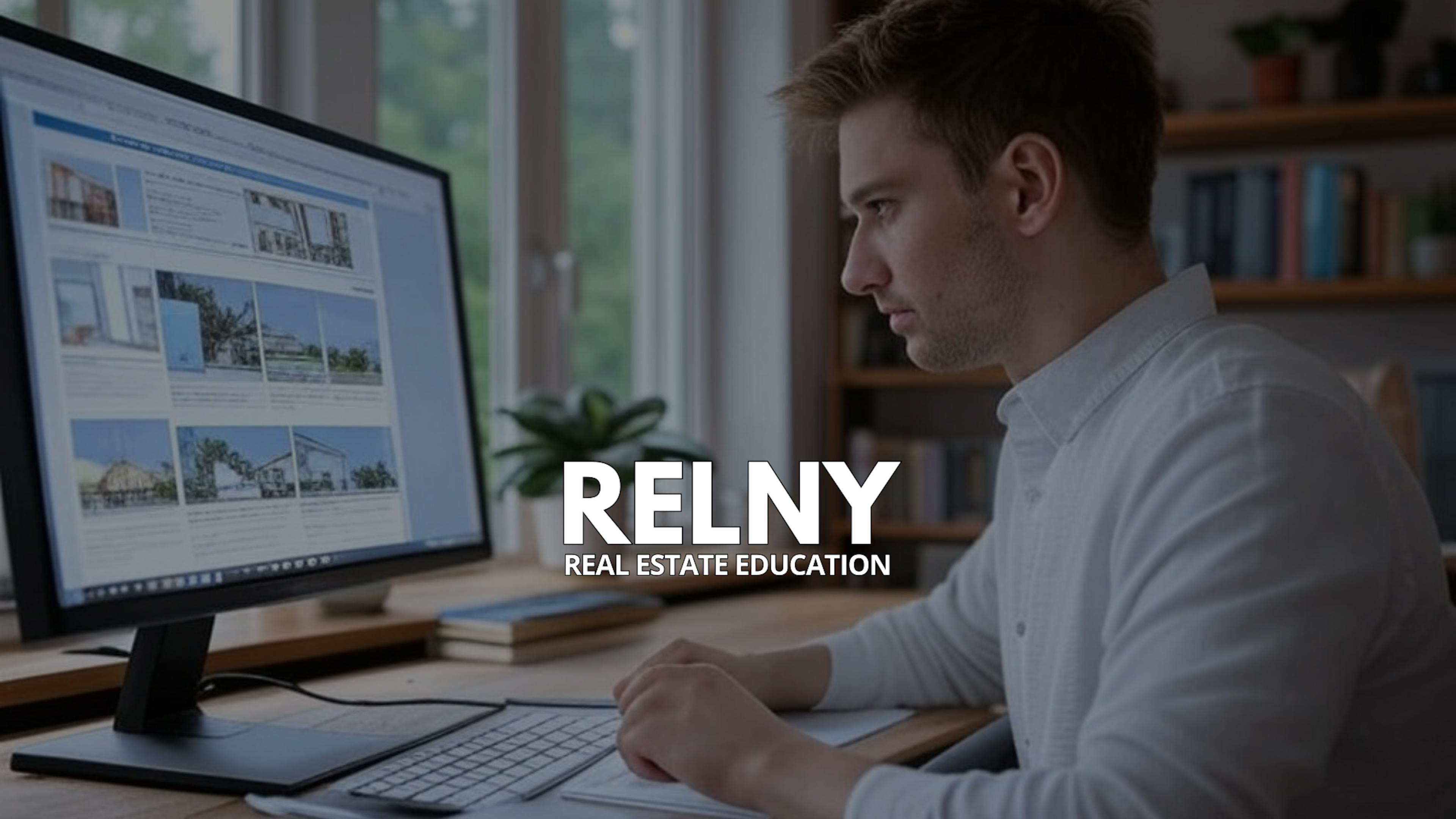 RELNY CE Continuing Education Course Student Studying