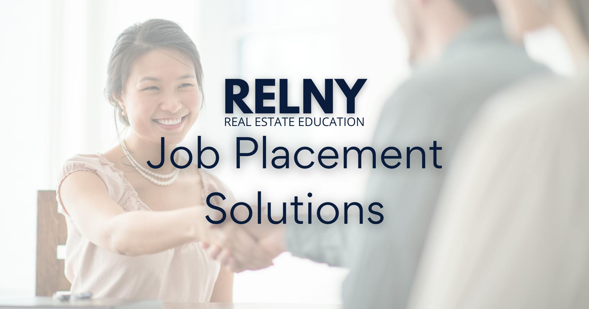 RELNY Job Placement Solutions, Broker Insider Network, Recruiting, Resume Writing