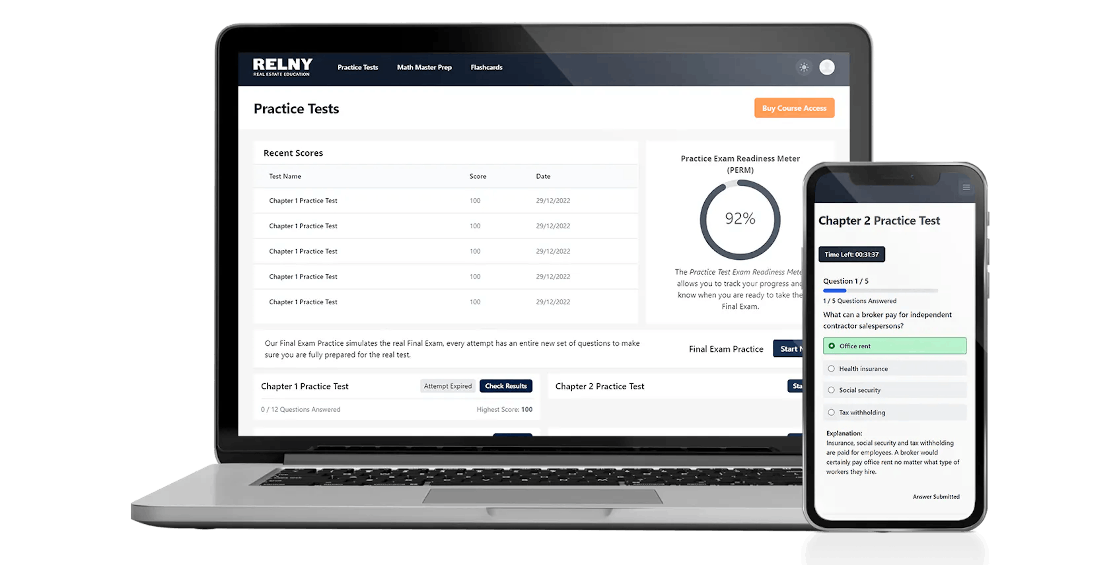 NYS Real Estate Exam - RELNY Exam Simulator Preview