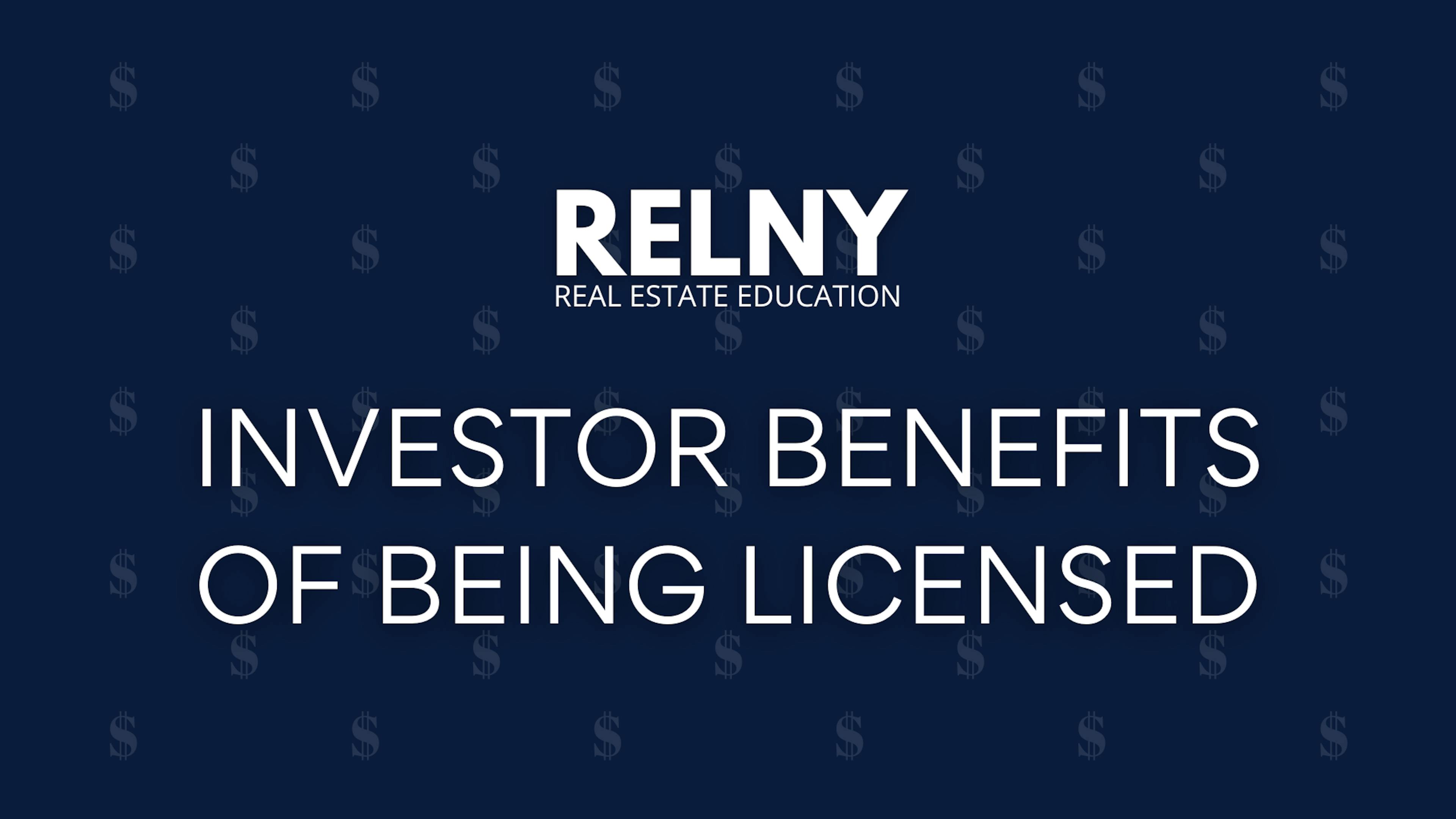 Insider Tips: Real Estate Investor Benefits of Being a Licensed Agent