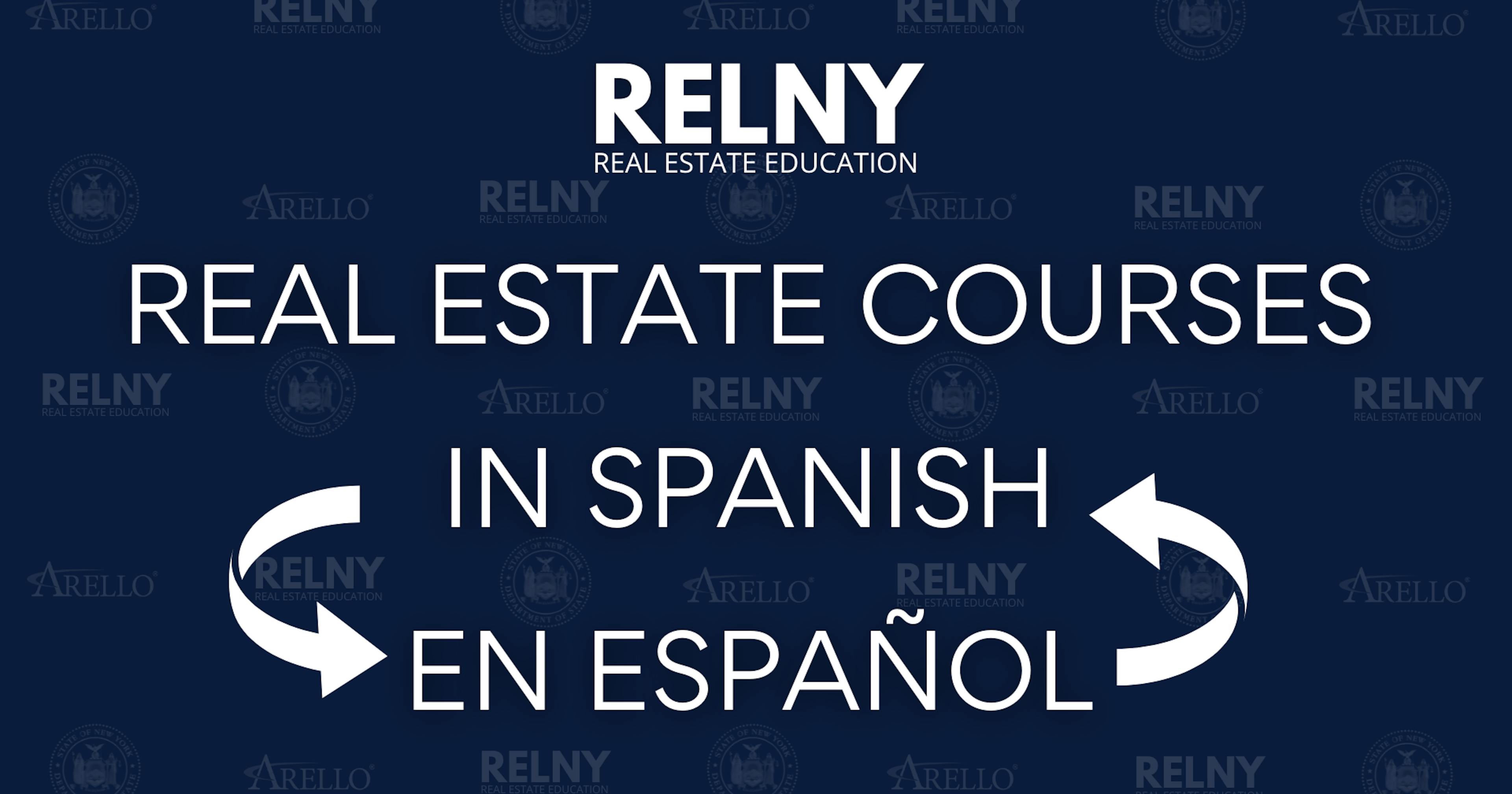 Real Estate Course in Spanish - RELNY