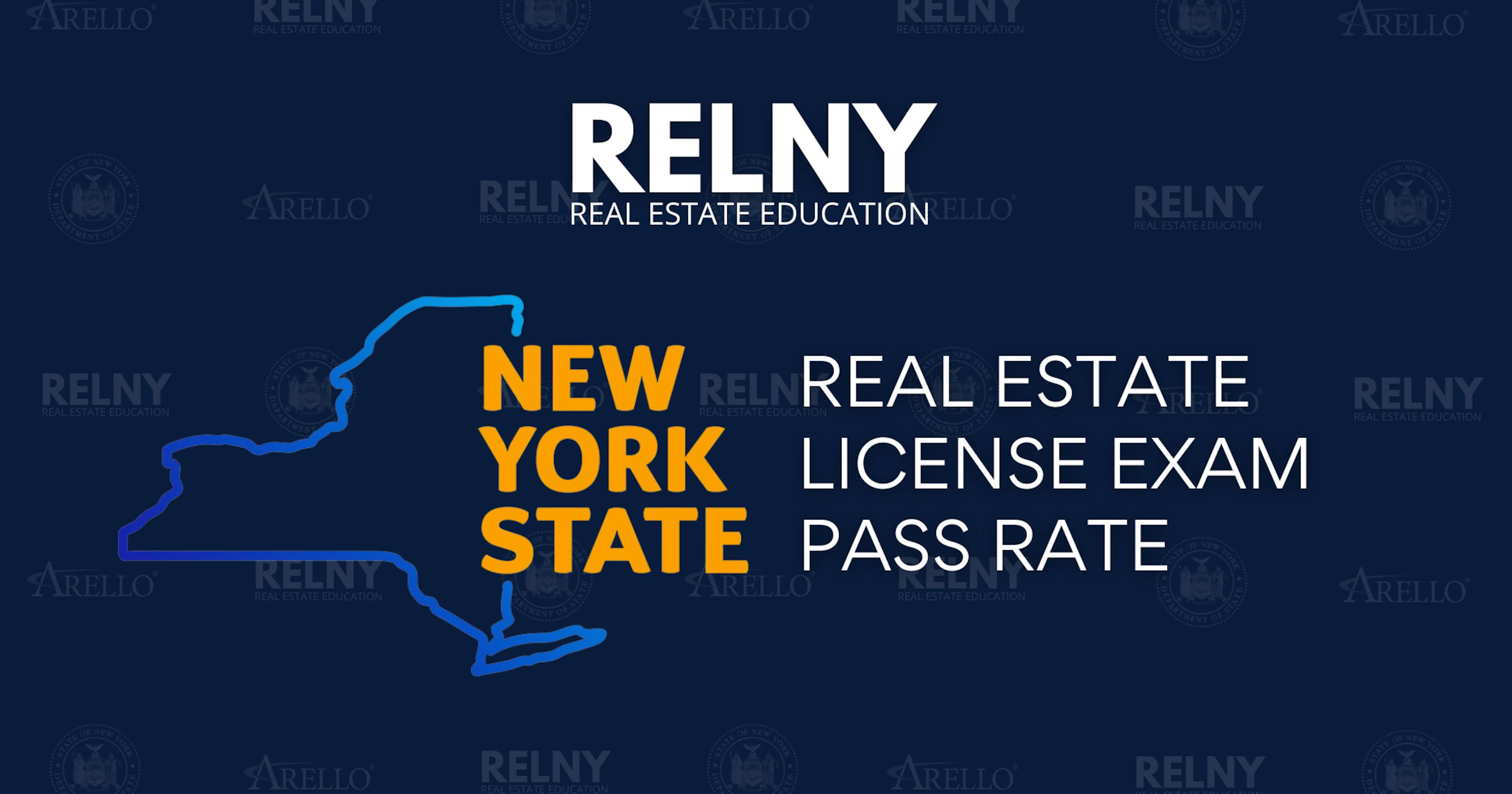 RELNY New York State Real Estate Exam Pass Rate