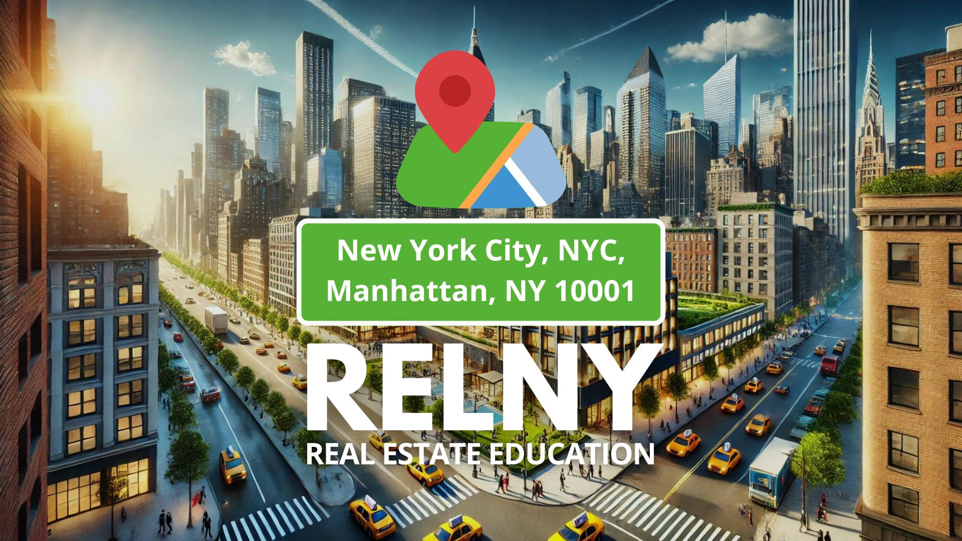 RELNY Real Estate School - New York City, NYC, Manhattan, NY 10001, New York County
