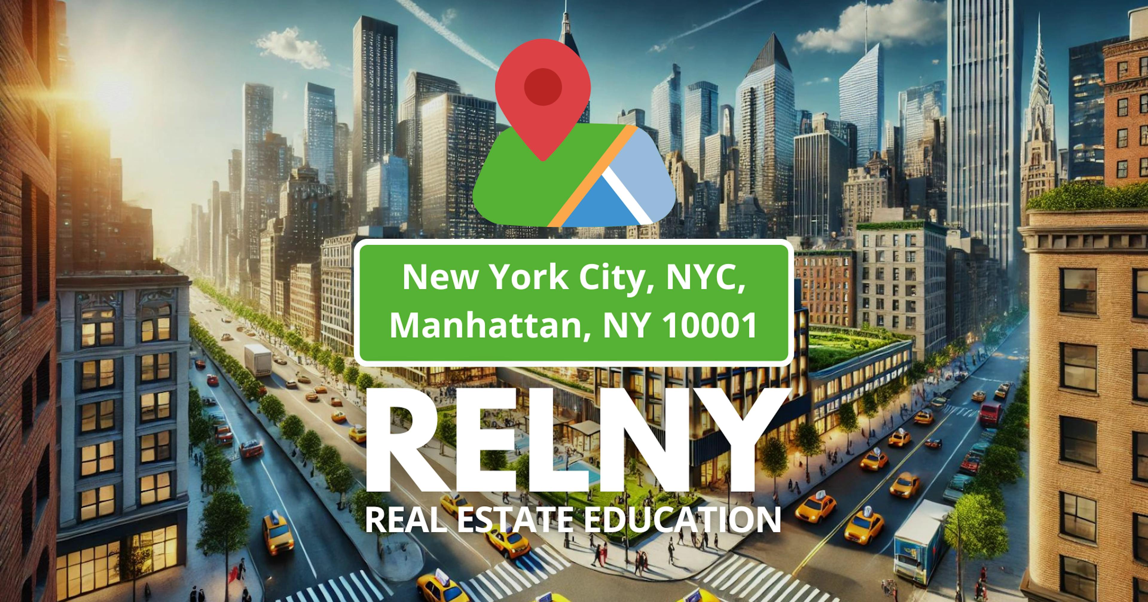 RELNY Real Estate School - New York City, NYC, Manhattan, NY 10001, New York County