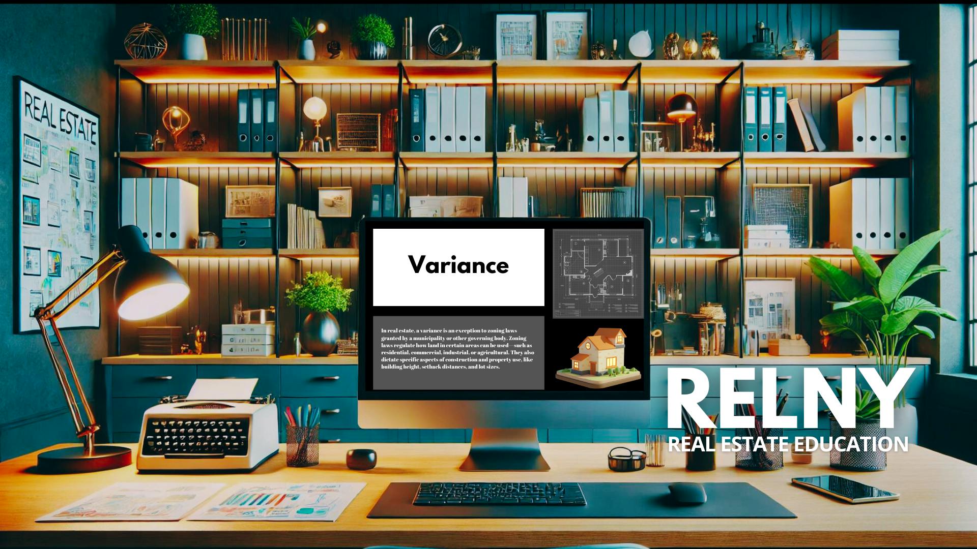 Variance in Real Estate Definition RELNY Flashcard Study Terms Expanded