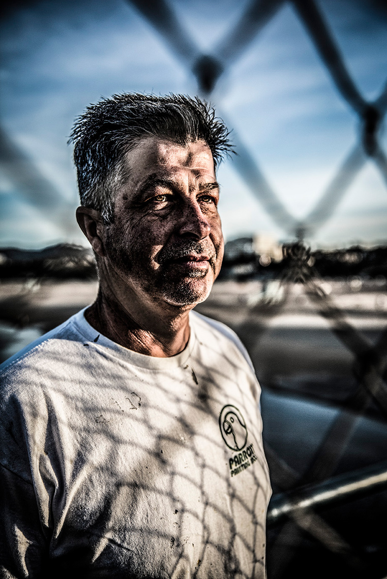 Vicki Leopold | Painting Worker, Personal Portrait | Santa Monica Pier