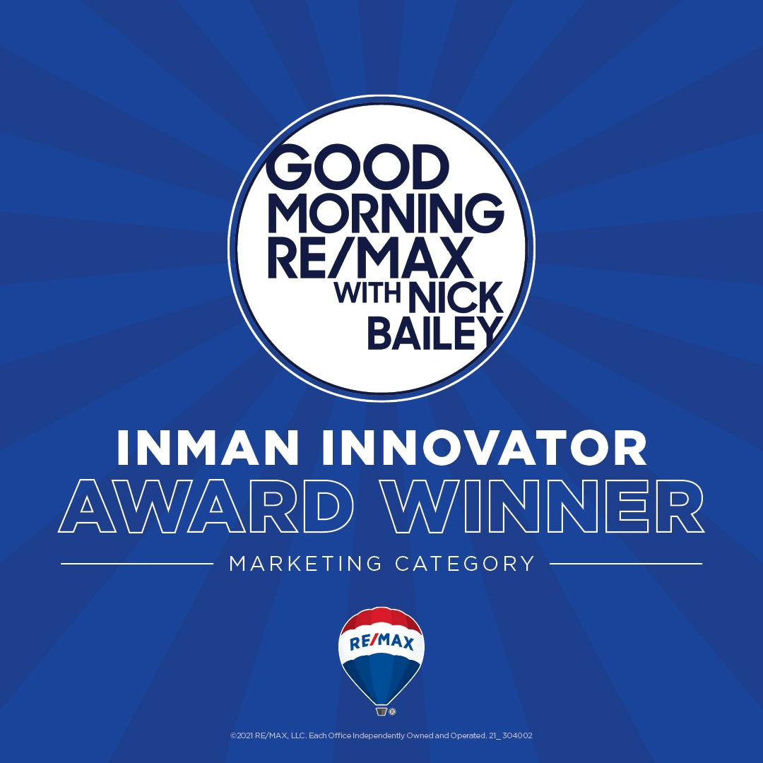 RE/MAX President’s Show Wins 2021 Inman Innovator Award | RE/MAX NEWS