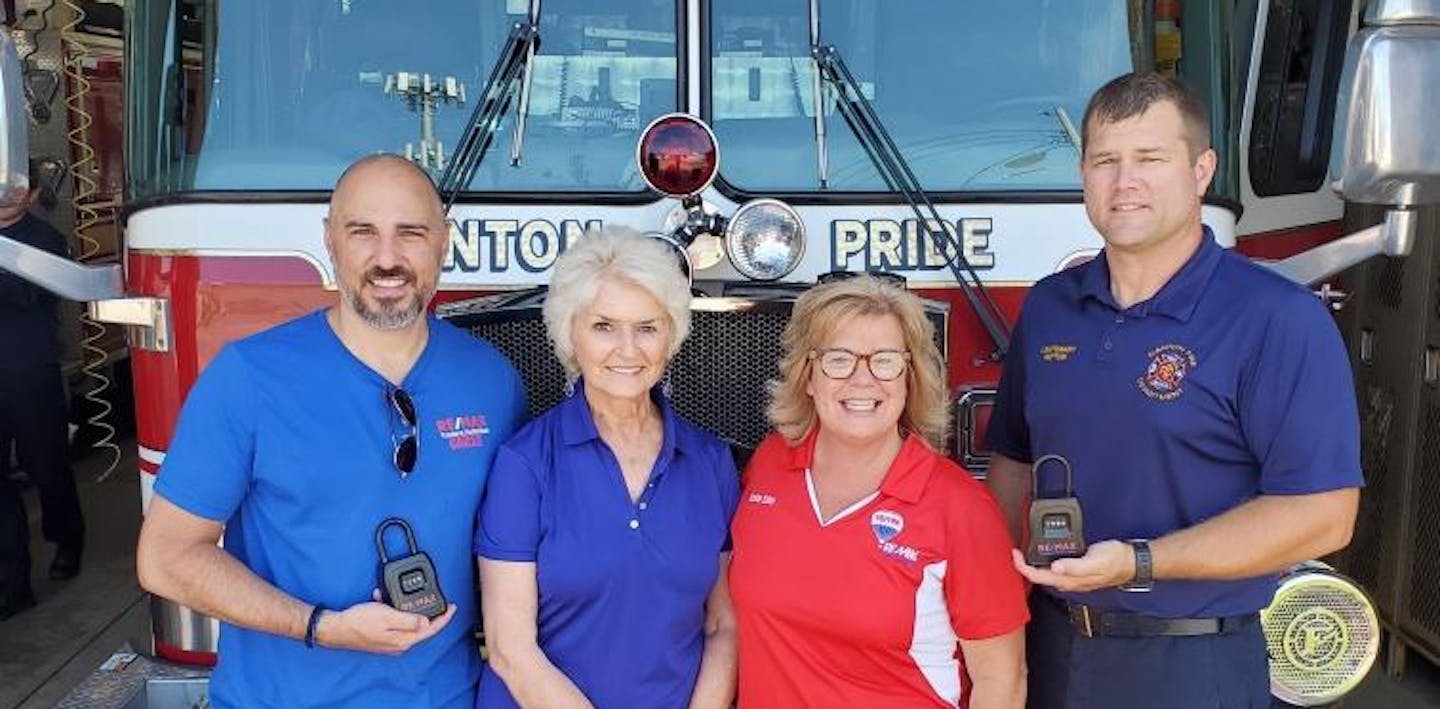 RE/MAX Agent Donates Lock Boxes to Save Lives | RE/MAX NEWS