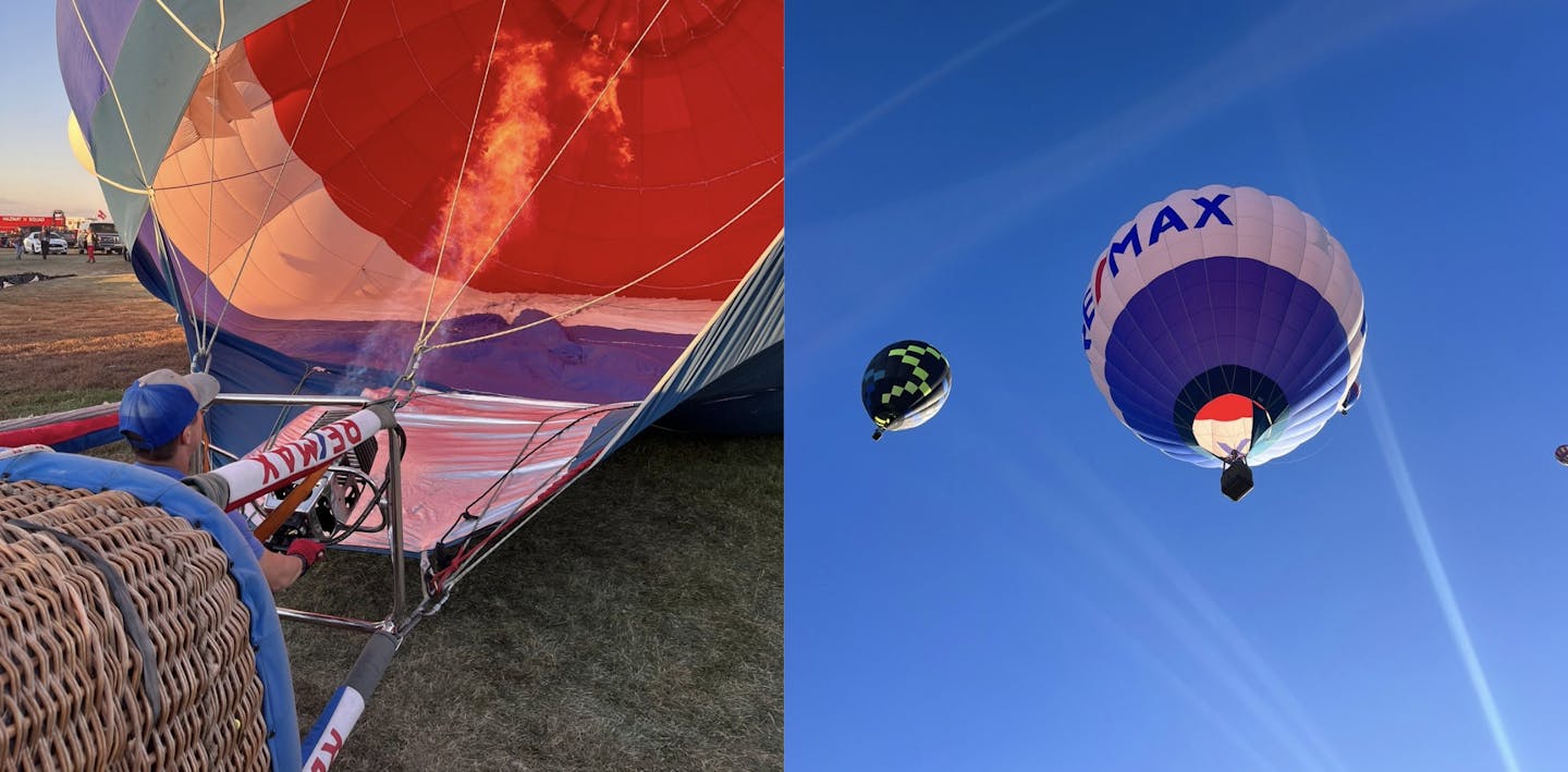 Like Father, Like Son: Two Generations of RE/MAX Hot Air Balloon Pilots ...