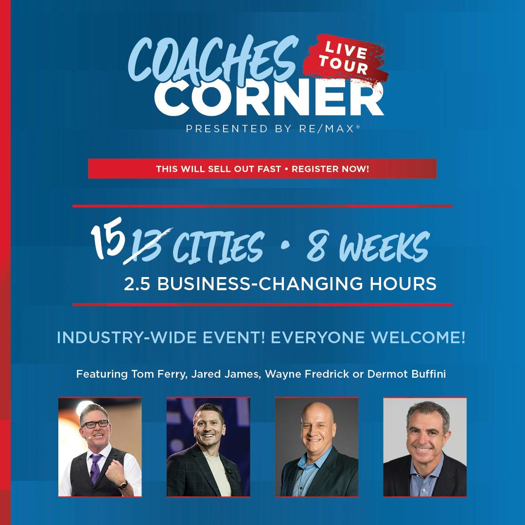 Coaches Corner Live Tour Connects Real Estate Pros to Top Industry