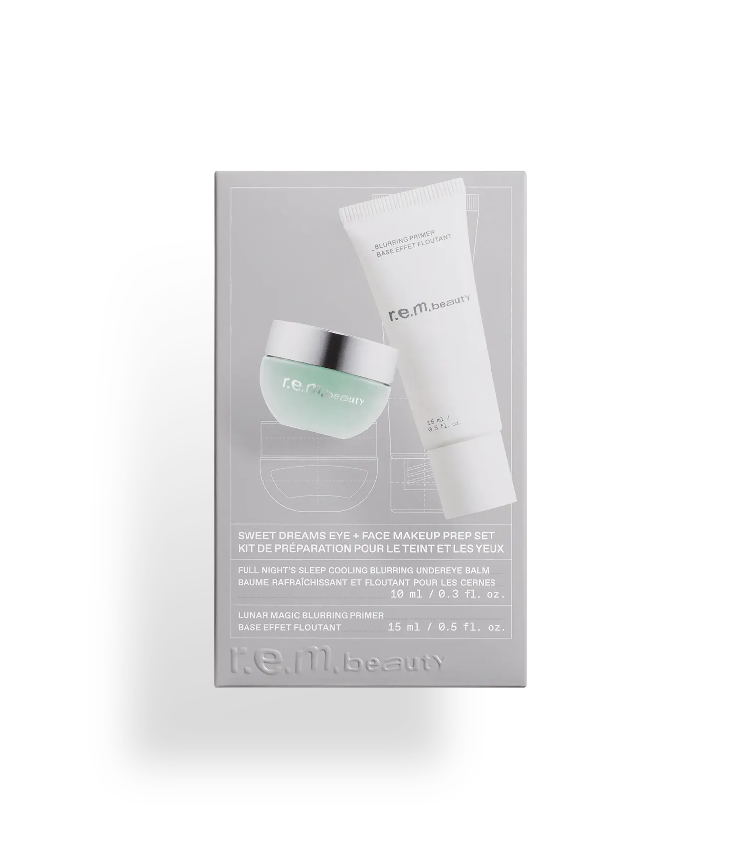 eye + face makeup prep set