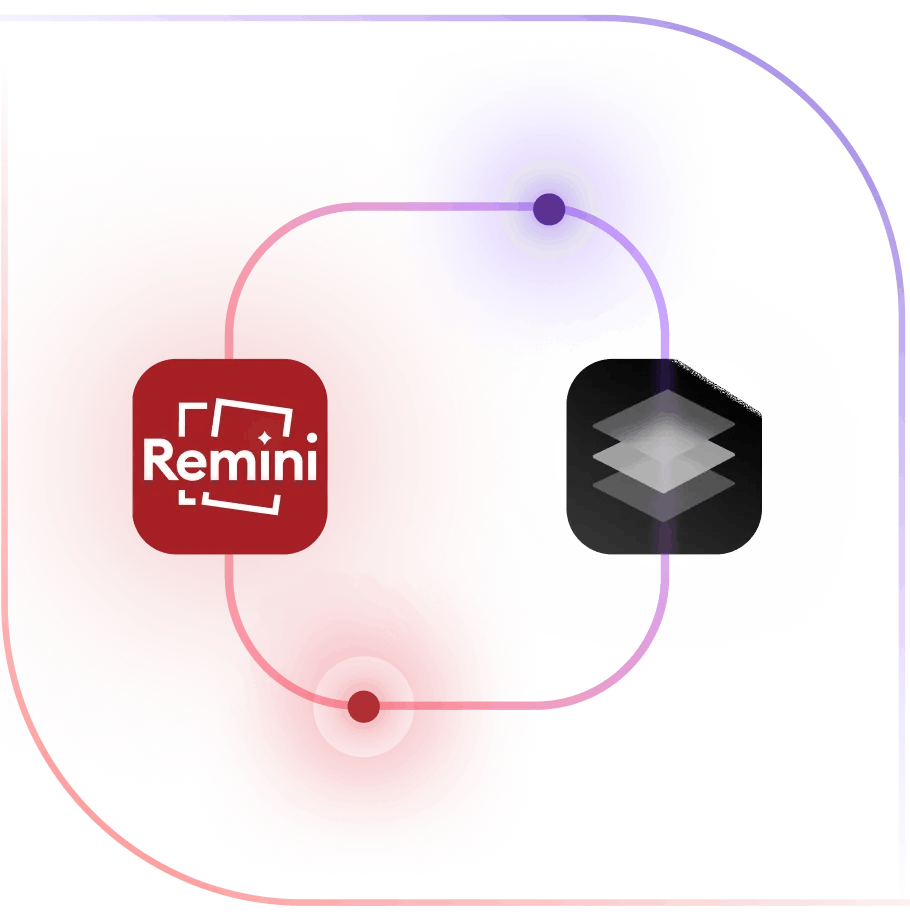 Abstract representation of the Remini API easy integration