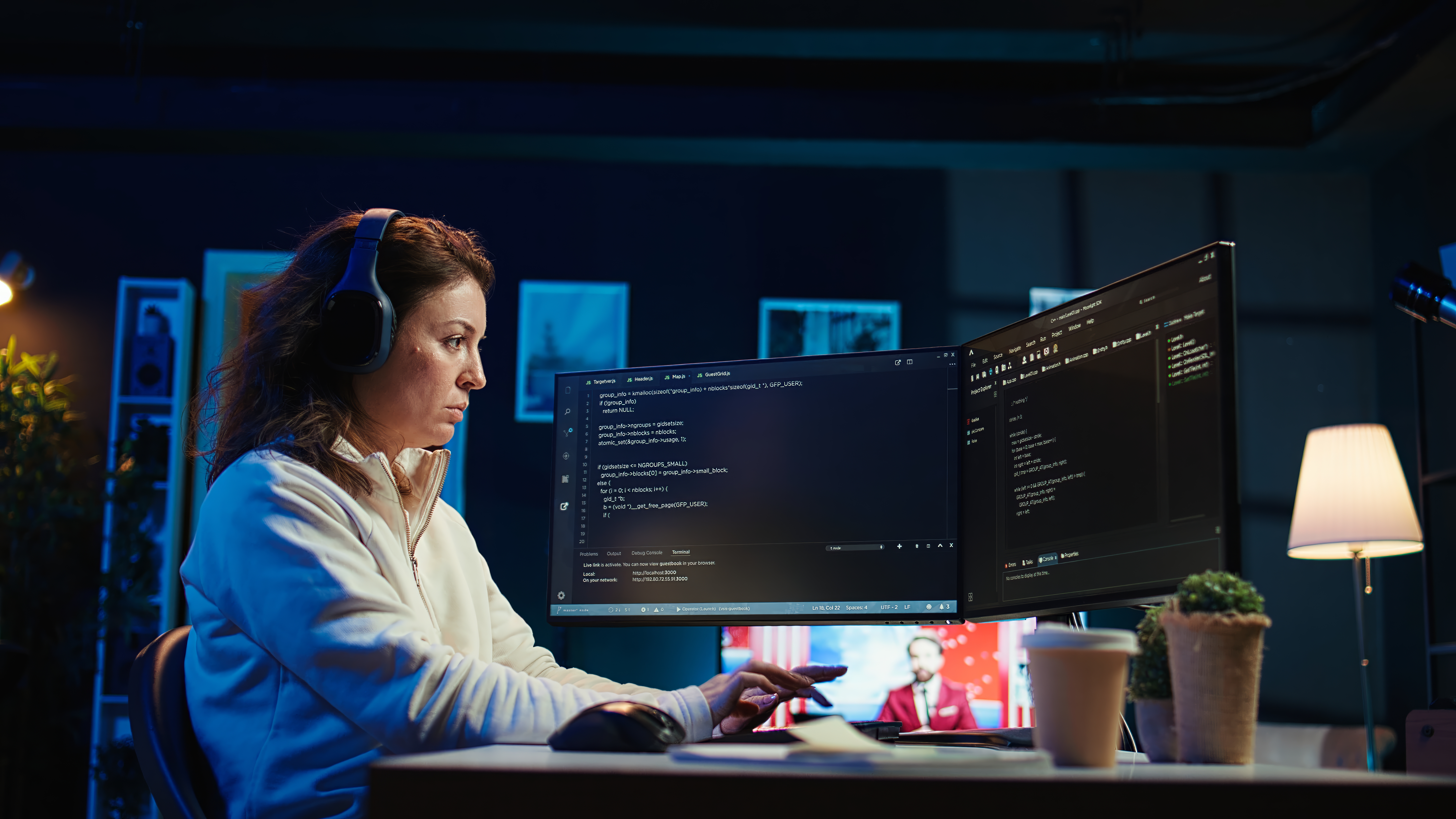 https://images.prismic.io/remotecrew-website/afzO5aYofJOwG9TO_woman-listening-music-while-doing-software-quality-assurance.jpg?auto=format,compress&rect=0,130,6912,3629&w=2400&h=1260