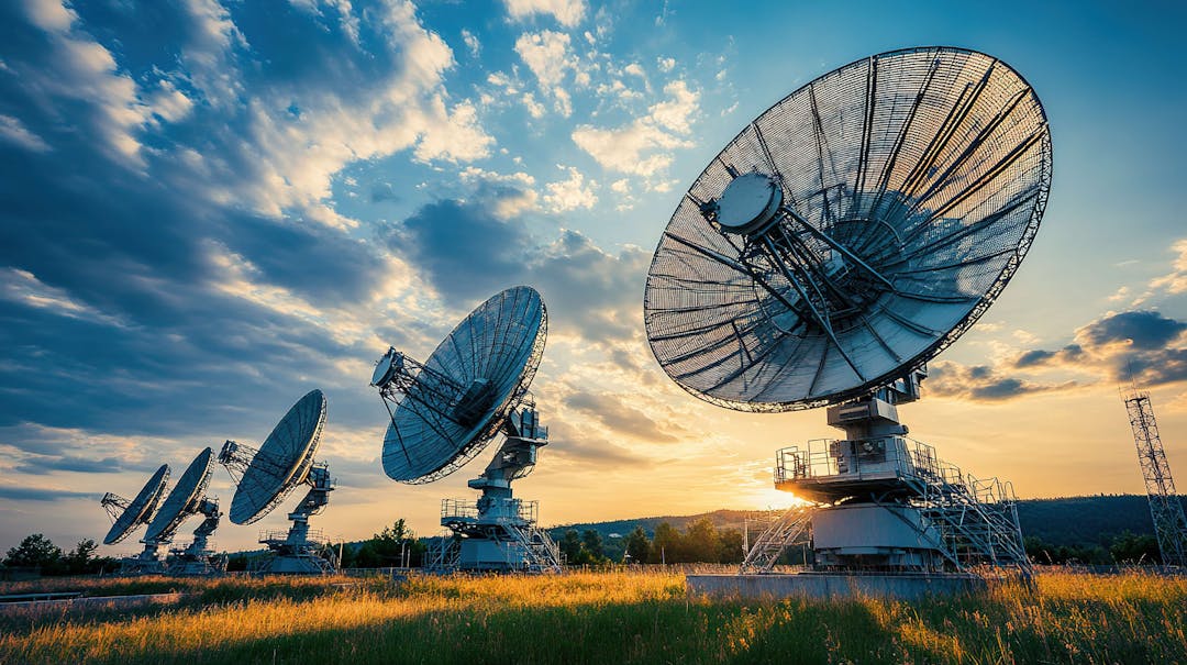 communications space tech satellite