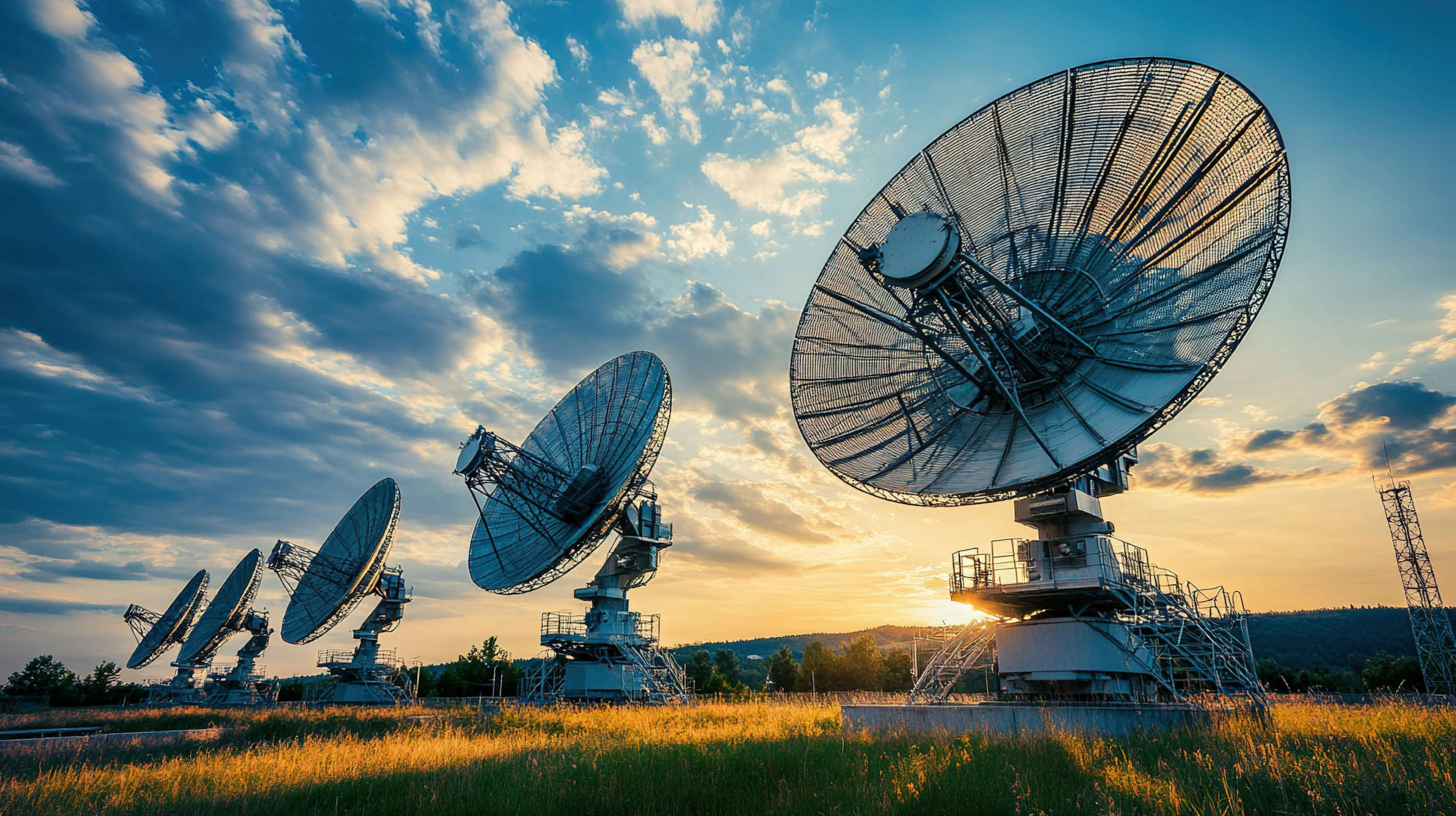 communications space tech satellite