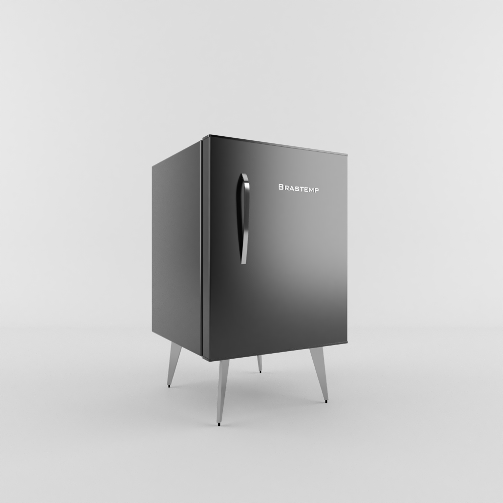 FRIGOBAR BRASTEMP PRETO