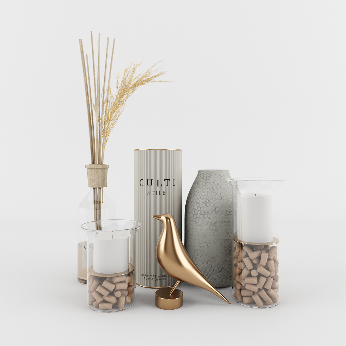 render do recurso 3D