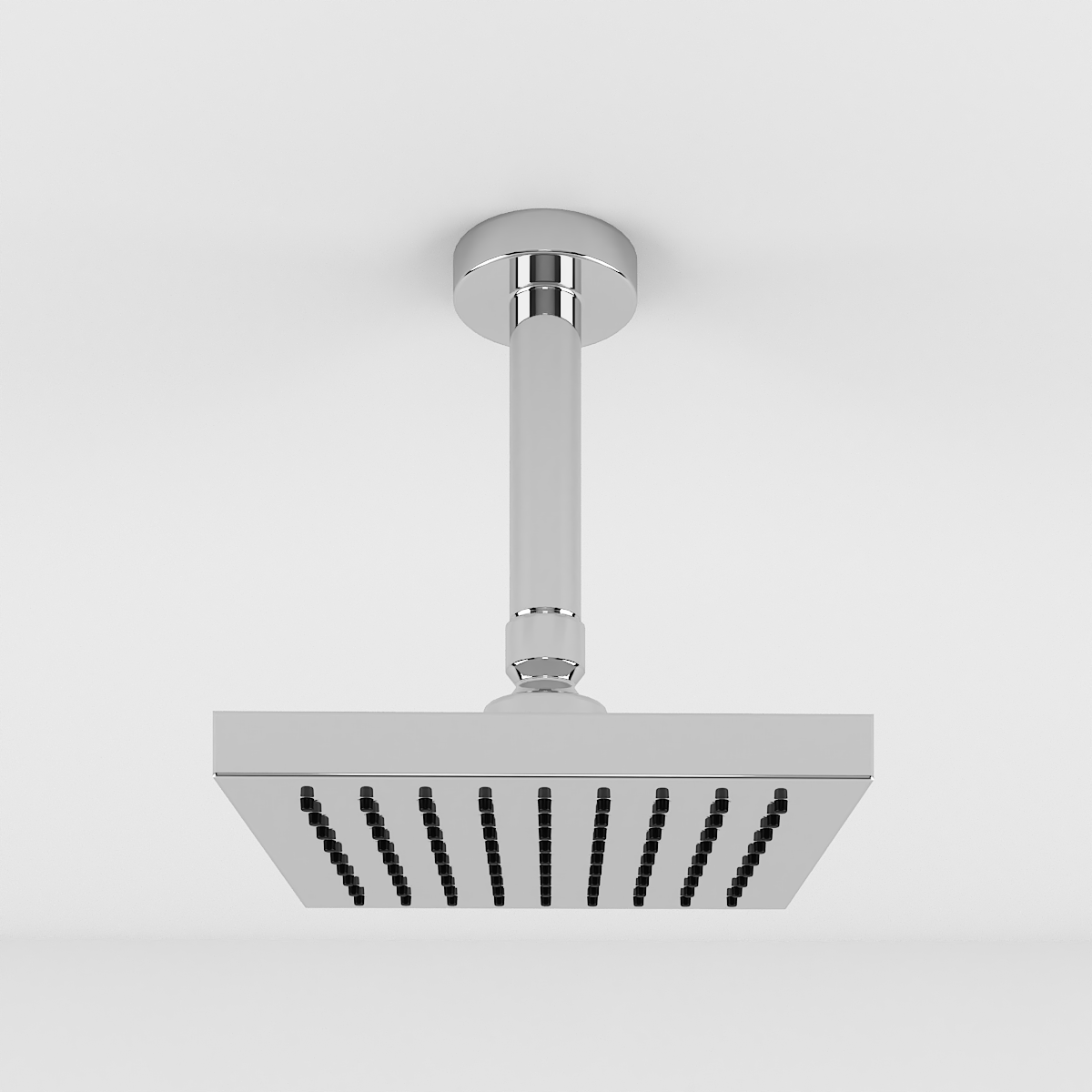 CHUVEIRO DE TETO CUBO CROMADO DECA