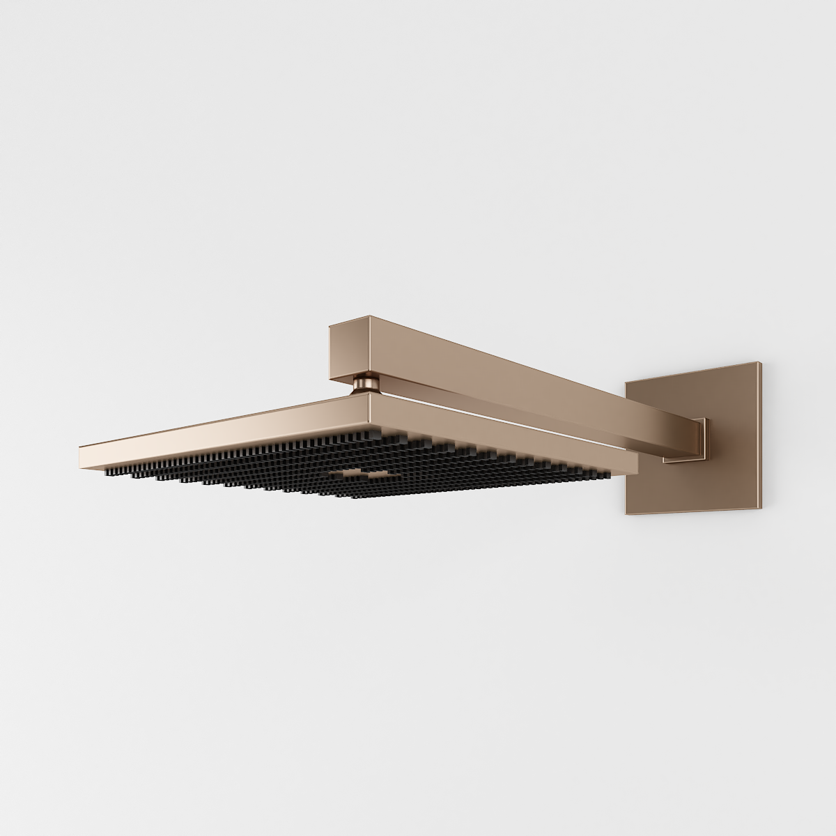 CHUVEIRO DE PAREDE QUADRADO CORTEN DECA