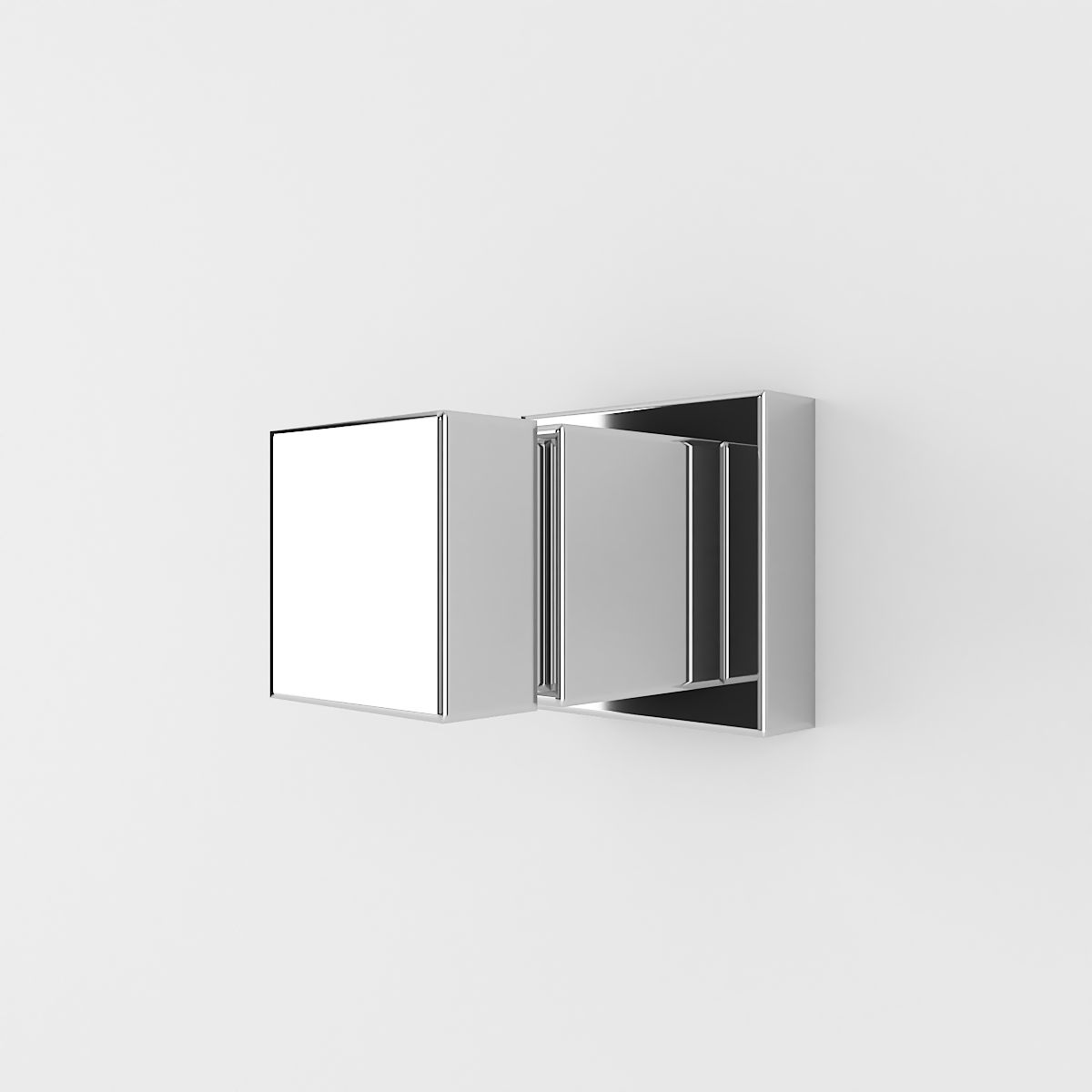 ACABAMENTO REGISTRO CUBO CROMADO DECA