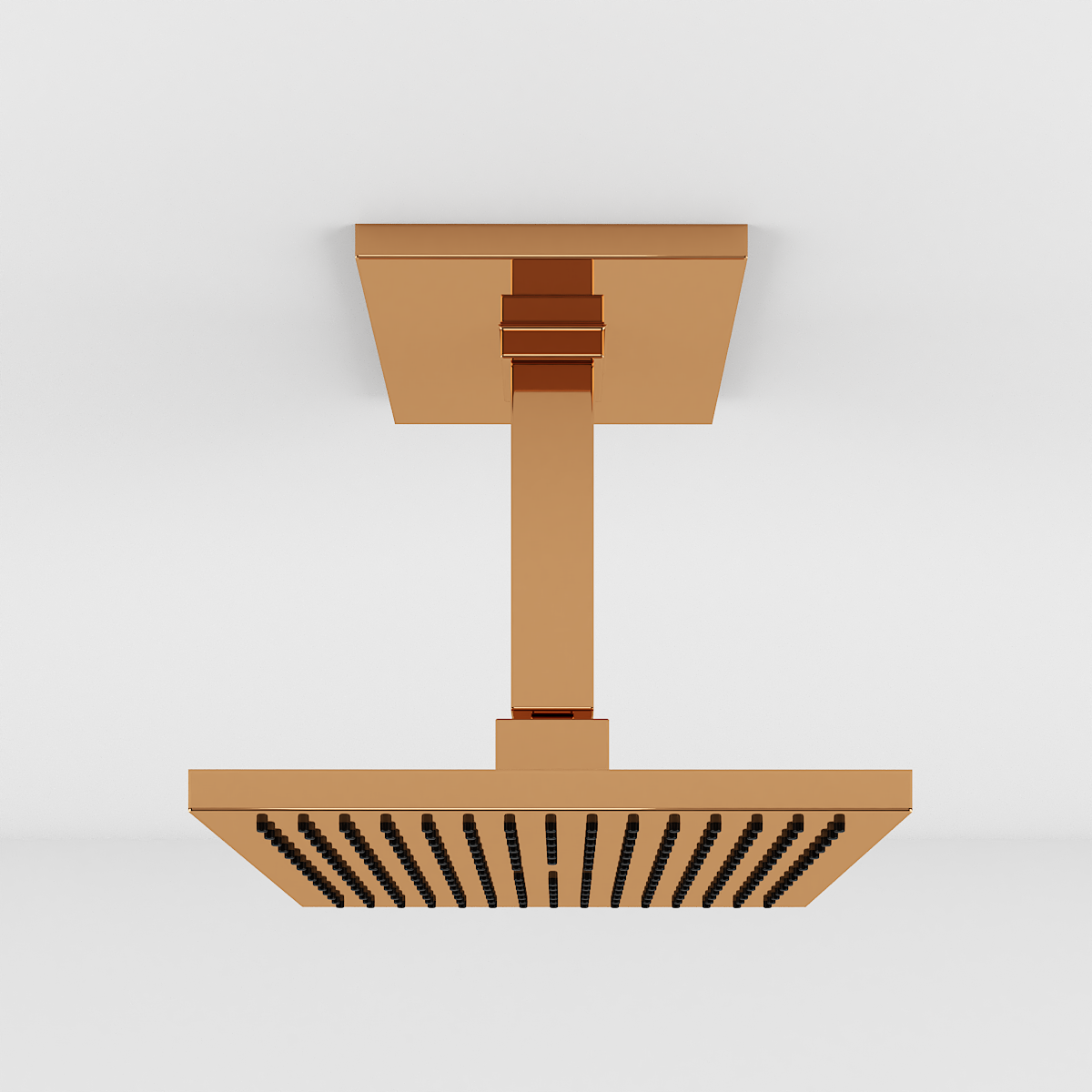 CHUVEIRO DE TETO QUADRADO RED GOLD DECA