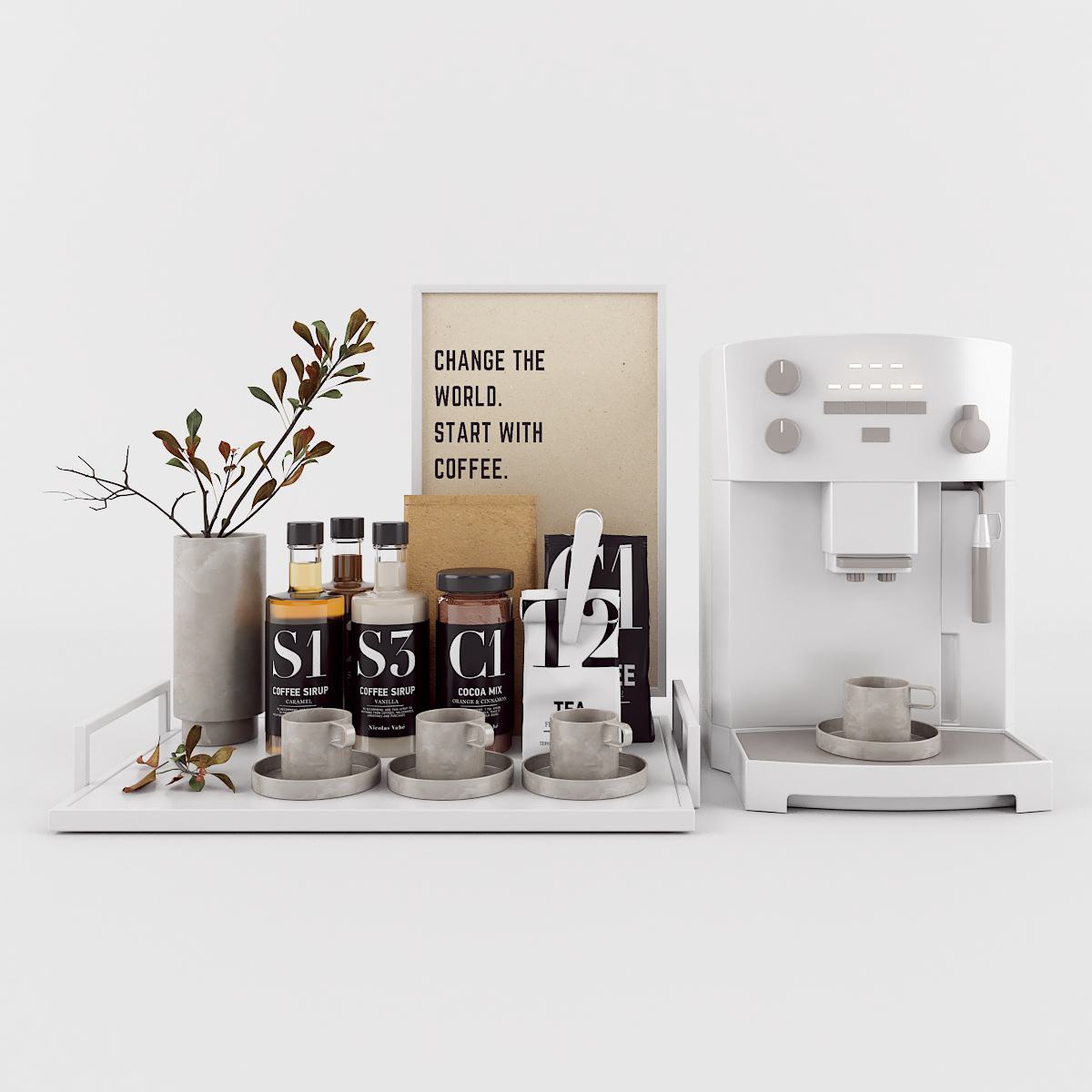 render do recurso 3D