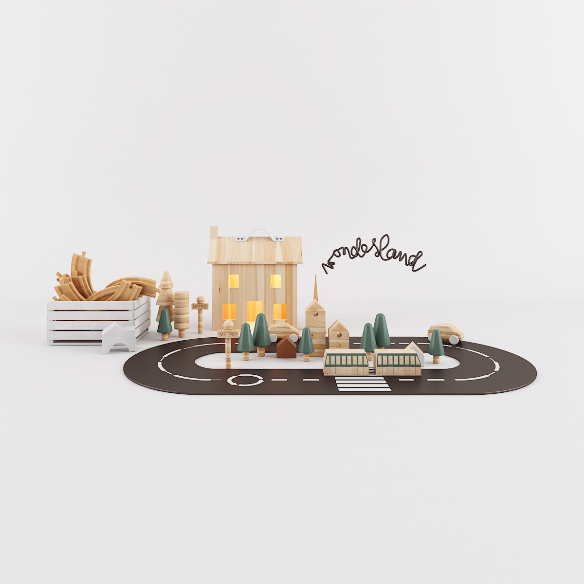 render do recurso 3D