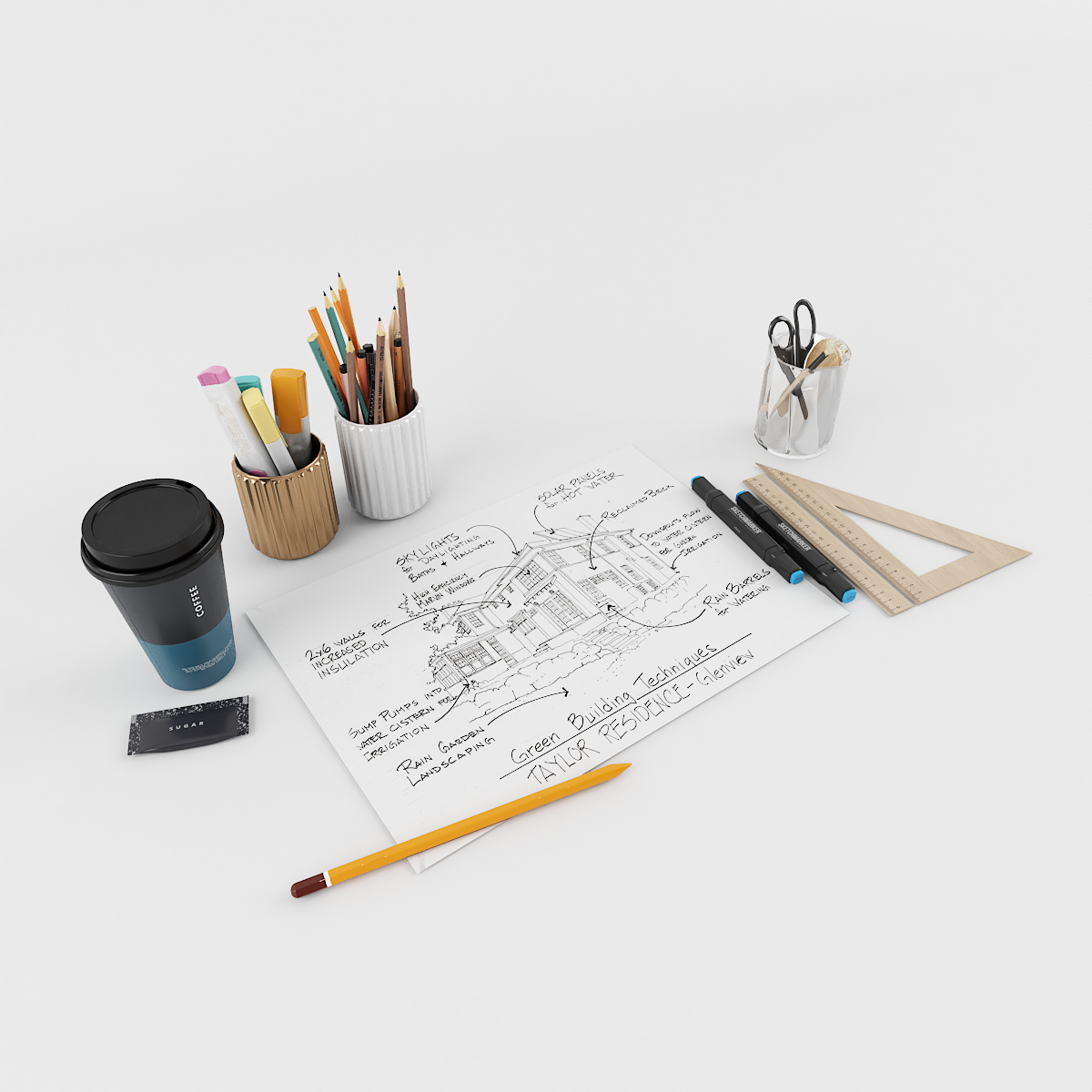 render do recurso 3D