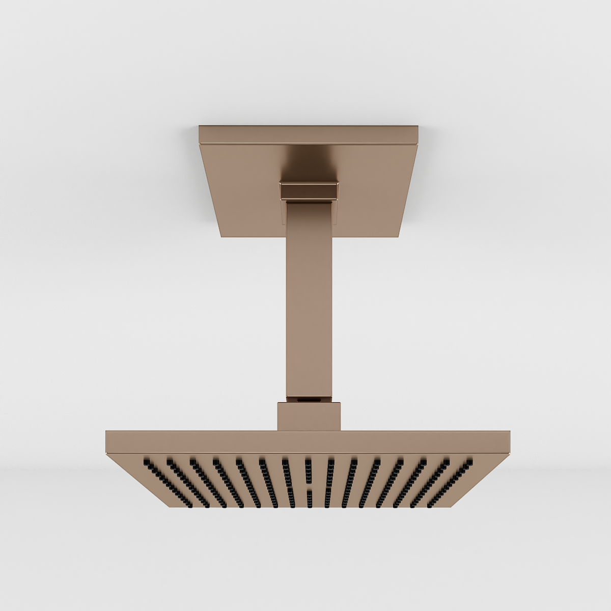 CHUVEIRO DE TETO QUADRADO CORTEN DECA