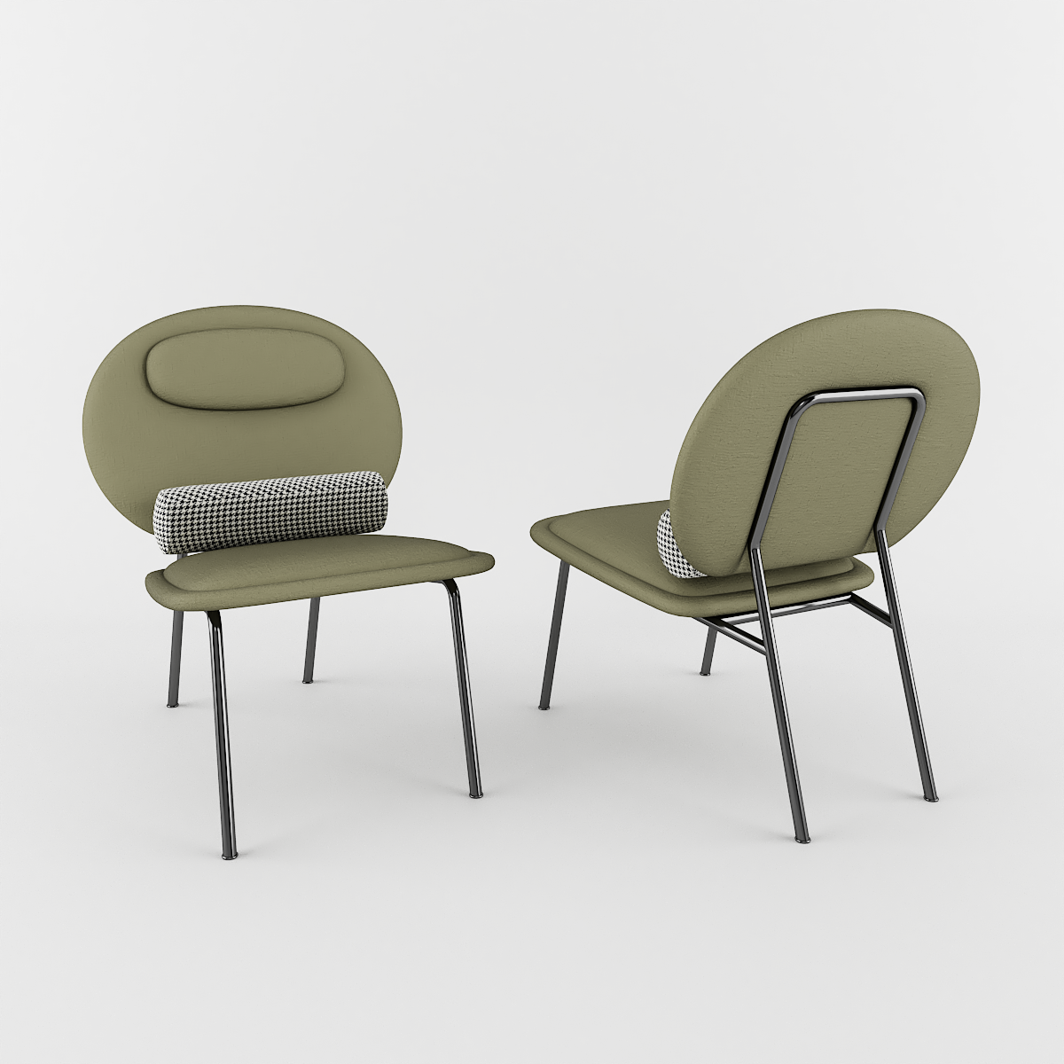 POLTRONA OVO VERDE STUDIO MASSA