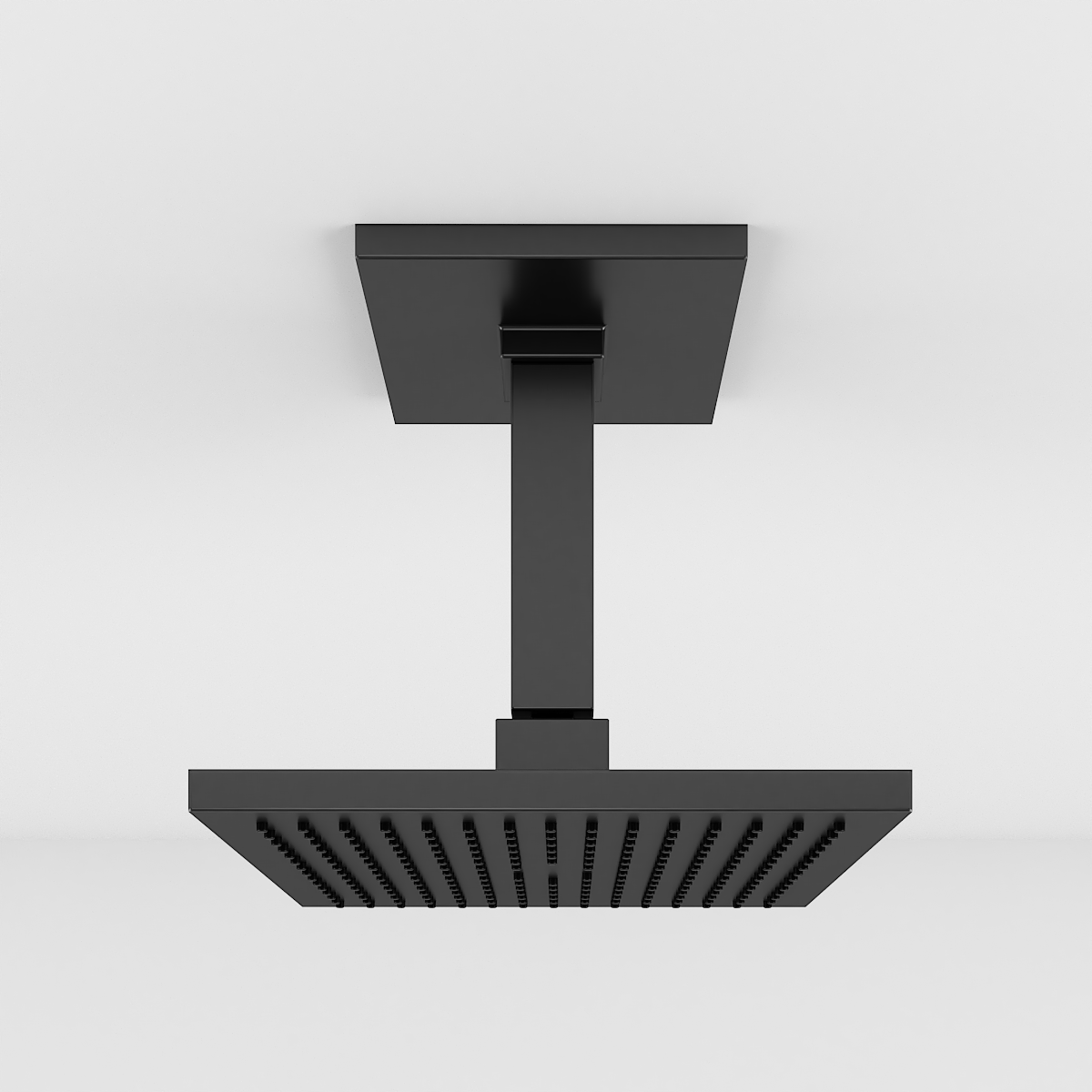 CHUVEIRO DE TETO QUADRADO BLACK MATTE DECA