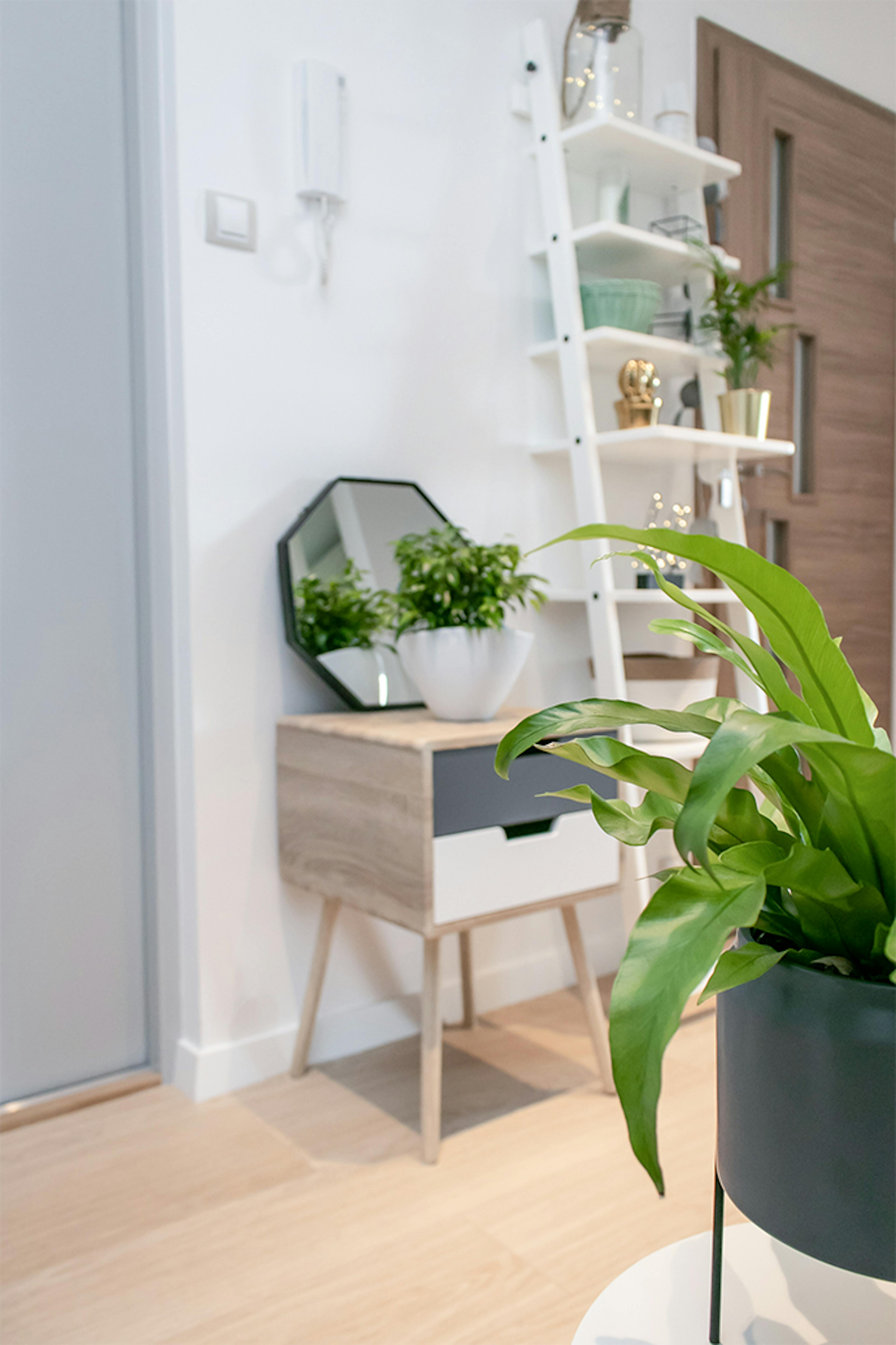 Innenarchitektur in einem Wohnblock