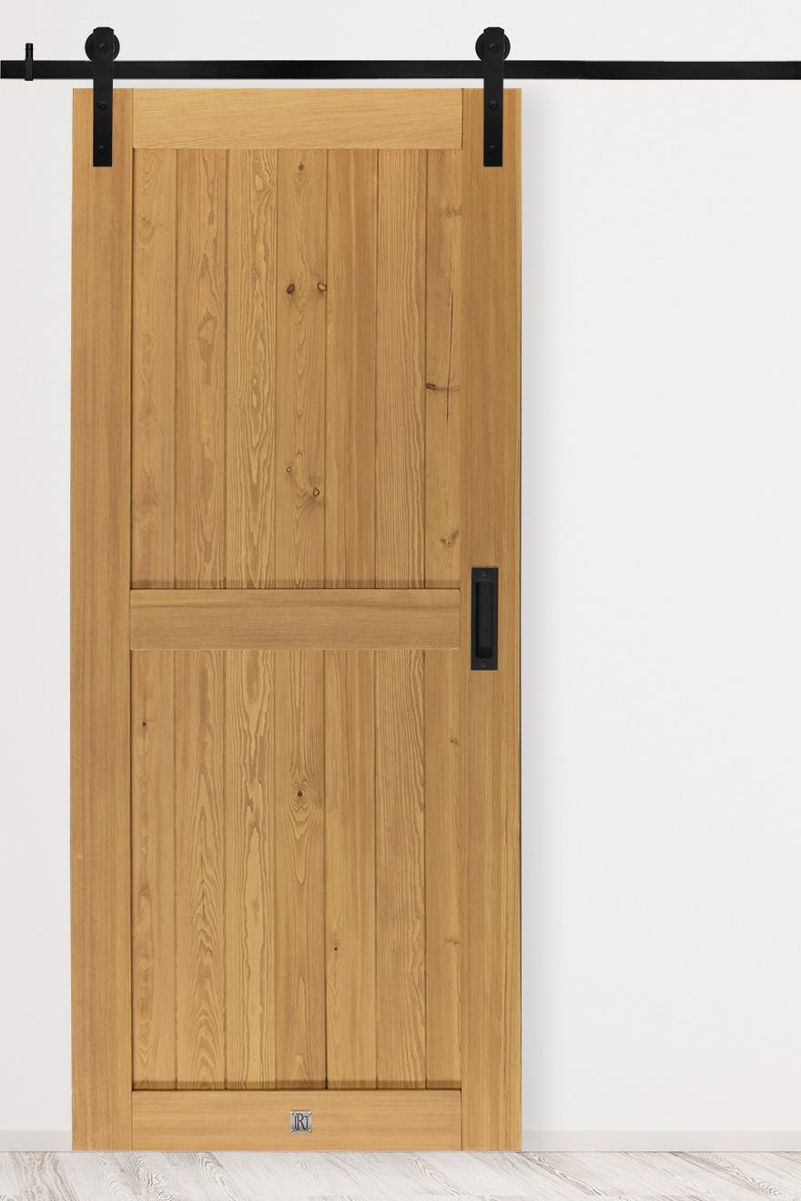 solid wood sliding door