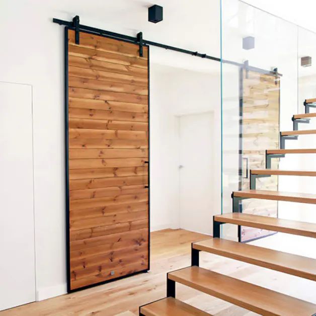 Portes coulissantes en acier et bois - un intérieur inspirant | RENO ...