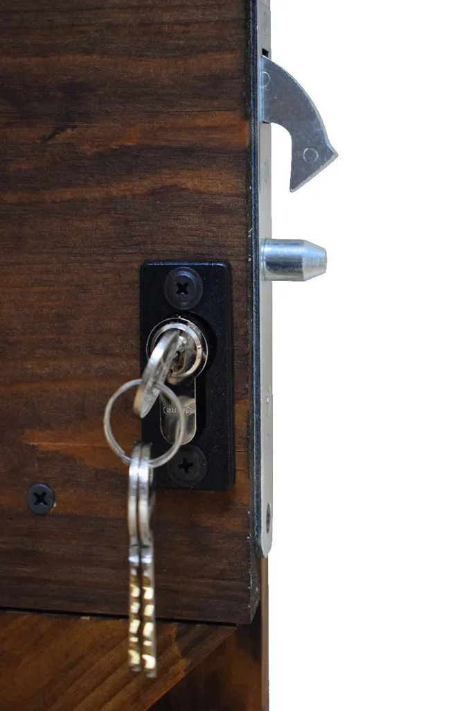 Hakenschloss für Schiebetüren