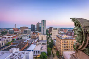 Birmingham Downtown Cityscape