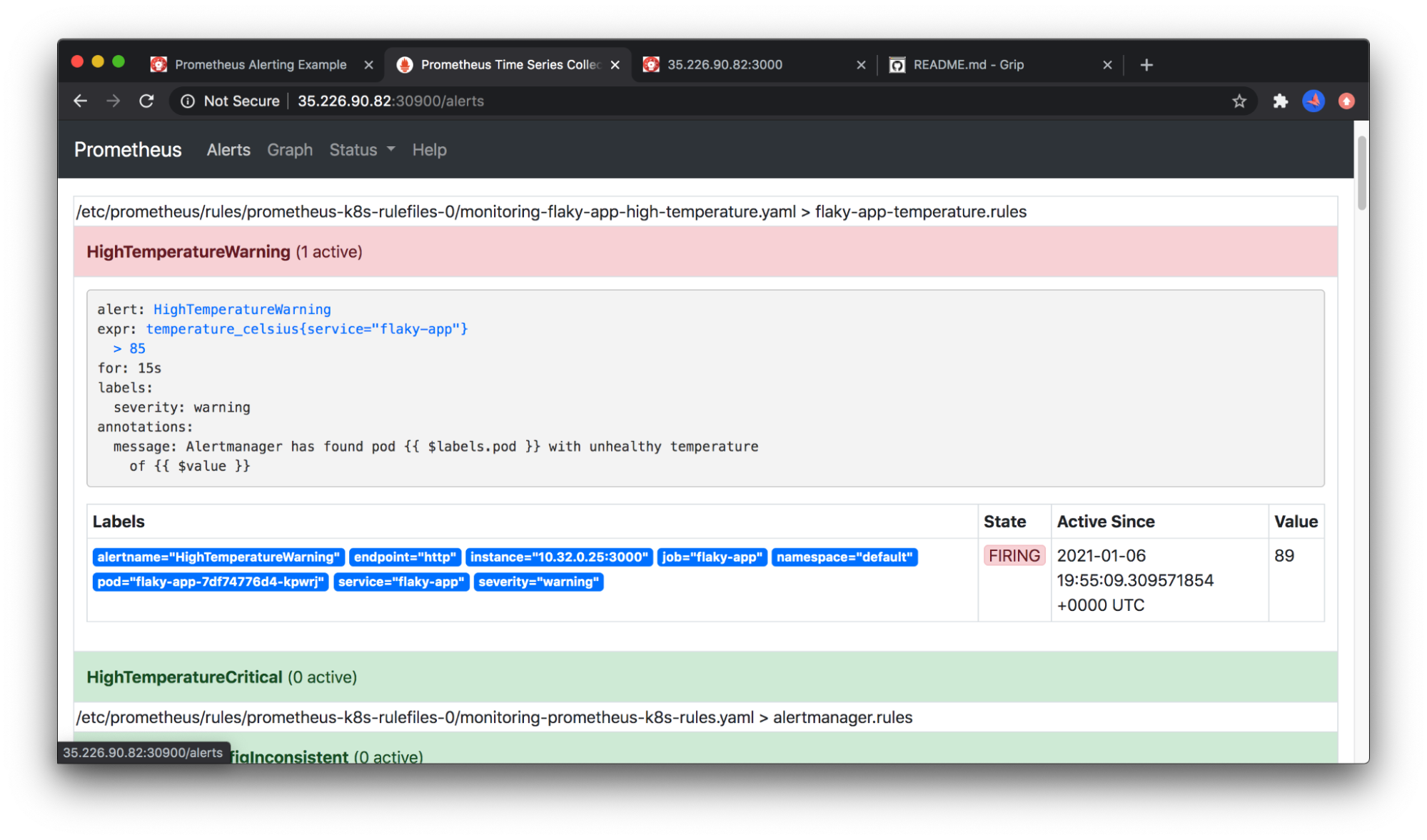 EndtoEnd Prometheus Alerting Example with Replicated Replicated