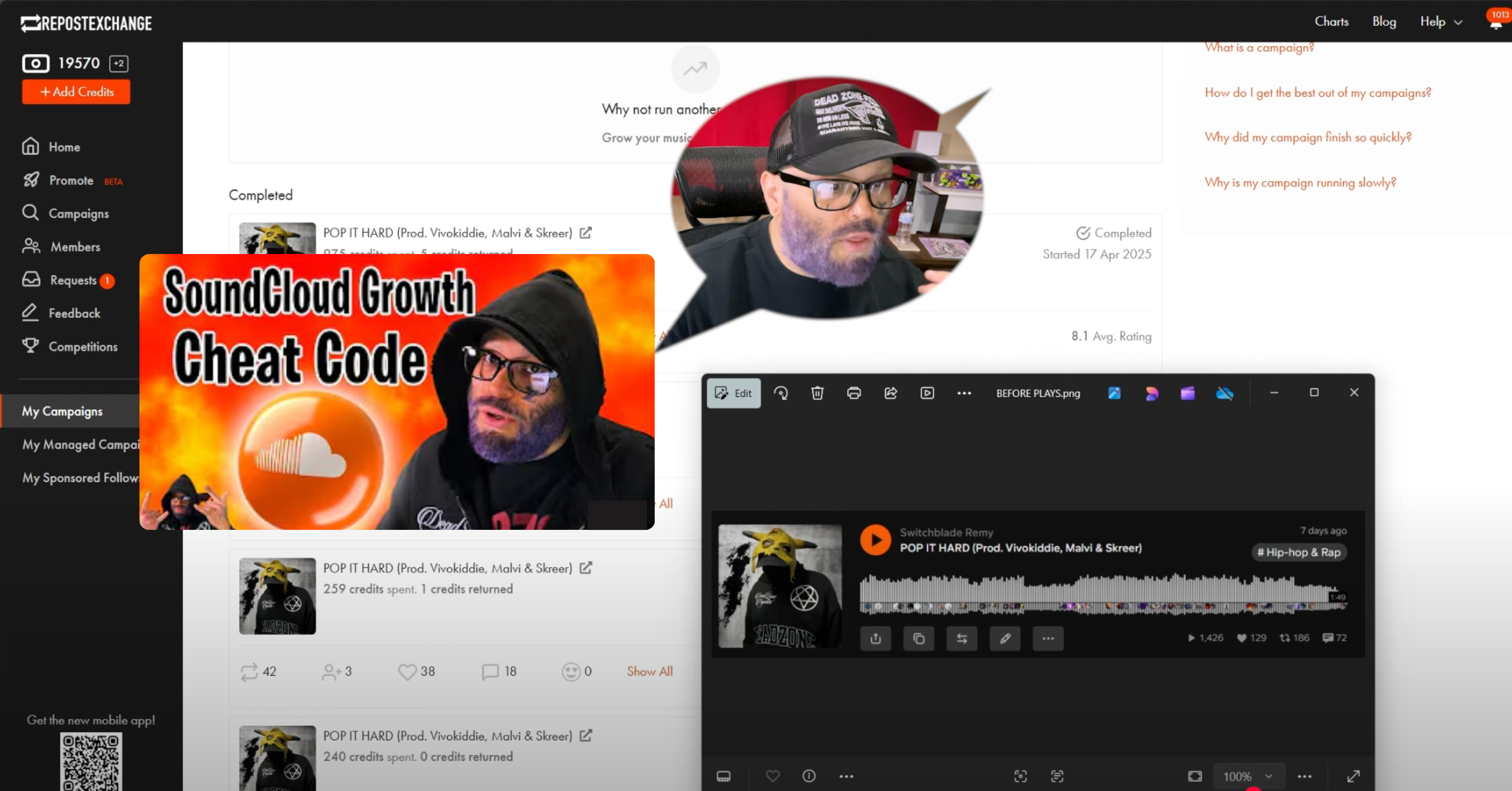 How Switchblade Remy Uses RepostExchange Like a Pro | RepostExchange