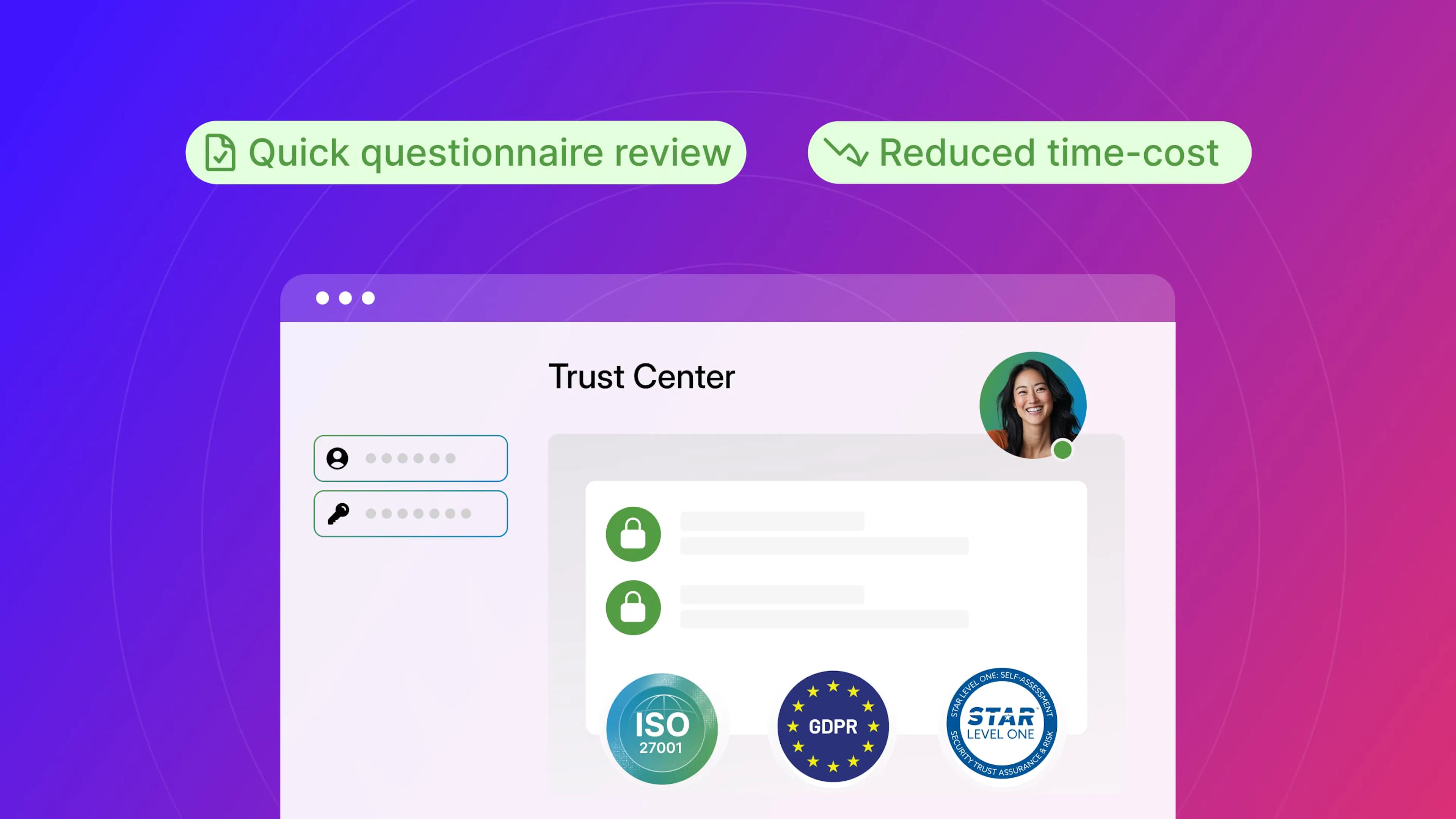 Trust Center security questionnaire cost blog header