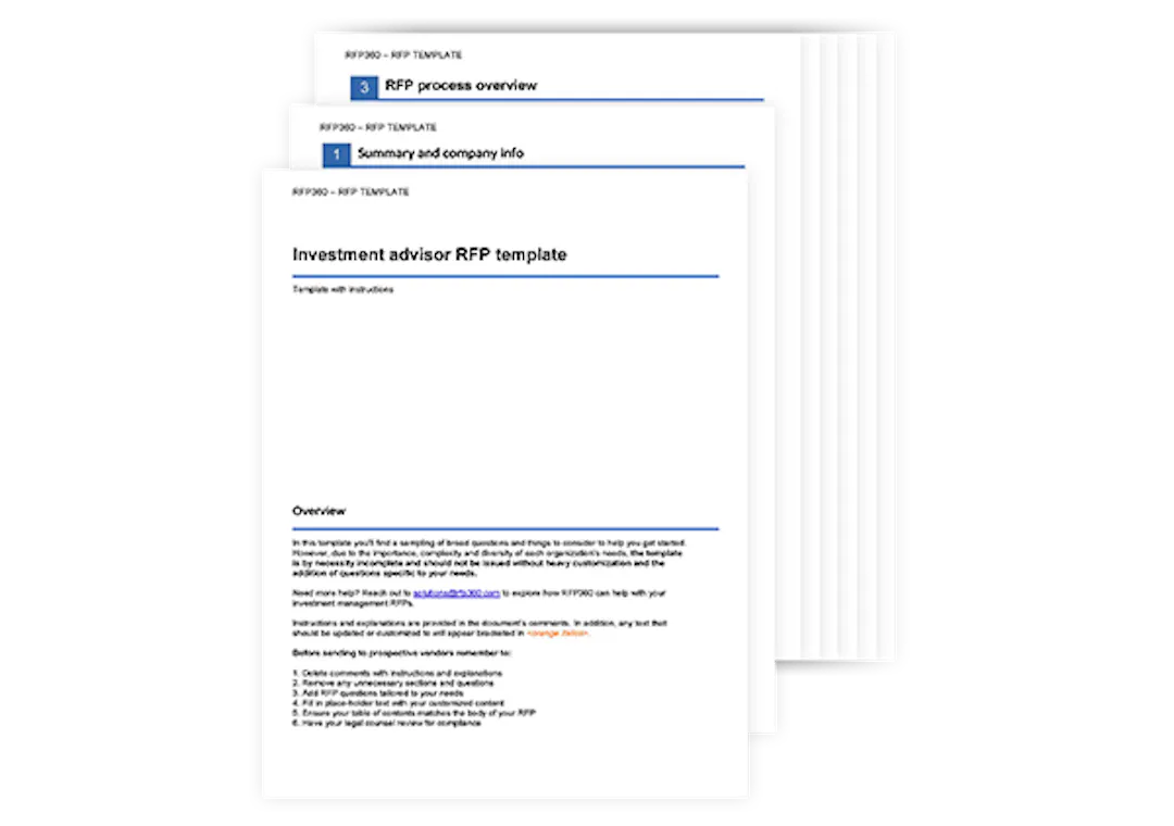 How to Issue an RFP for Banking Services With Examples | Responsive