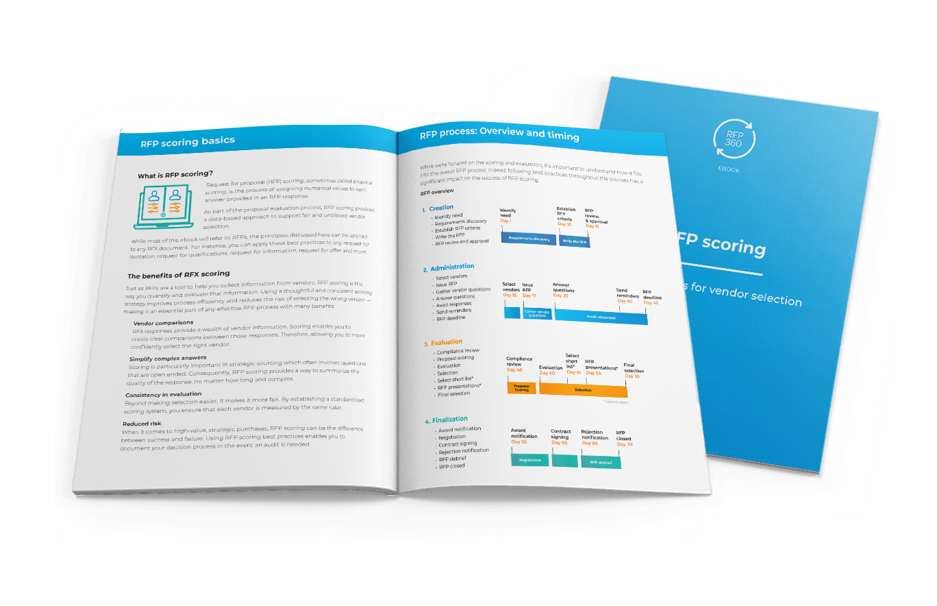 RFP scoring ebook- Best practices for vendor selection