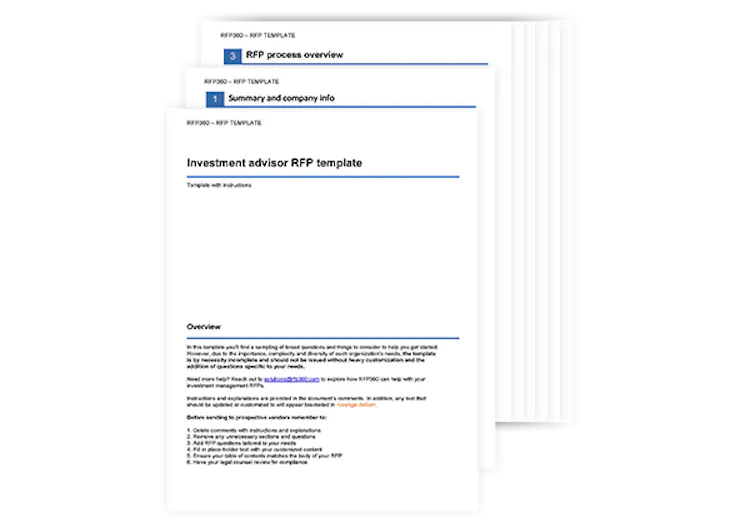 The Investment Management RFP: Everything You Need to Know | Responsive