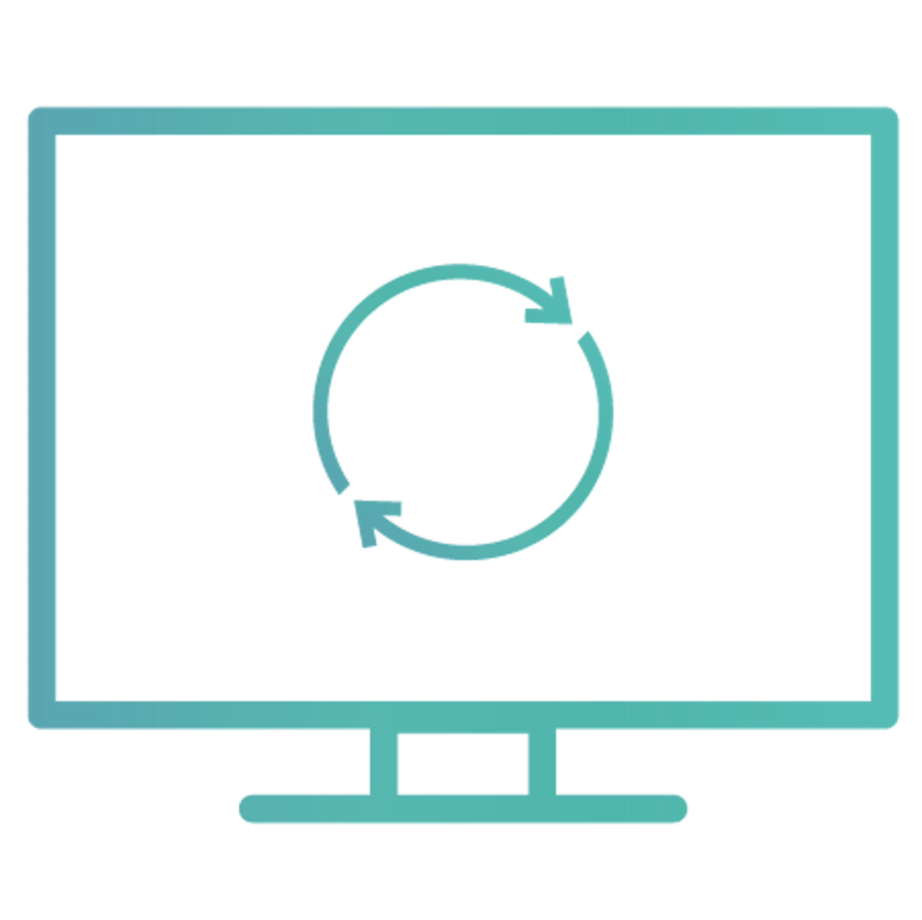 Full circle RFP computer icon