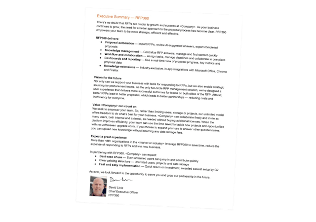 RFP and RFx Definitions: a Proposal and Procurement... - Responsive