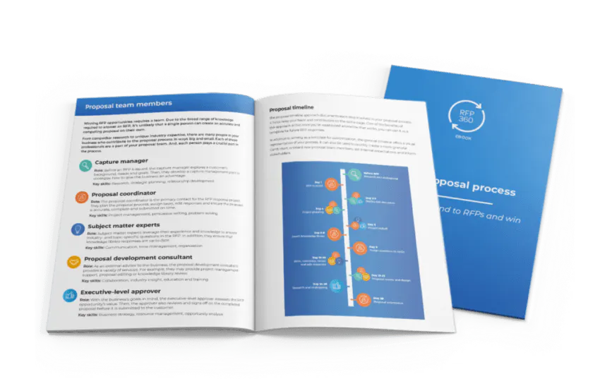 Proposal Process ebook preview of cover and inside of book