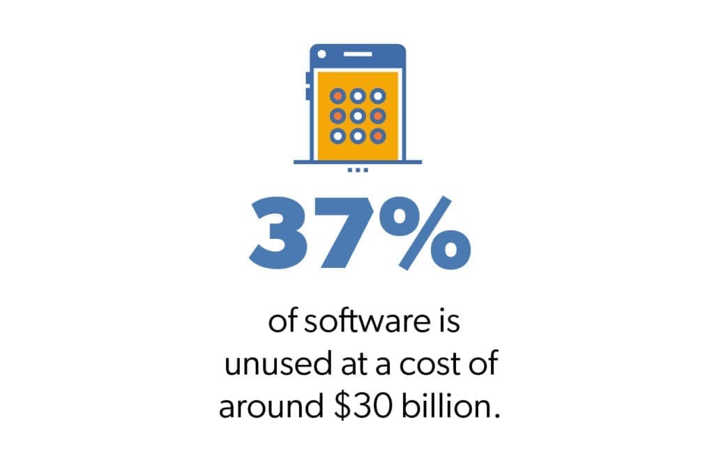 Cost of unused IT